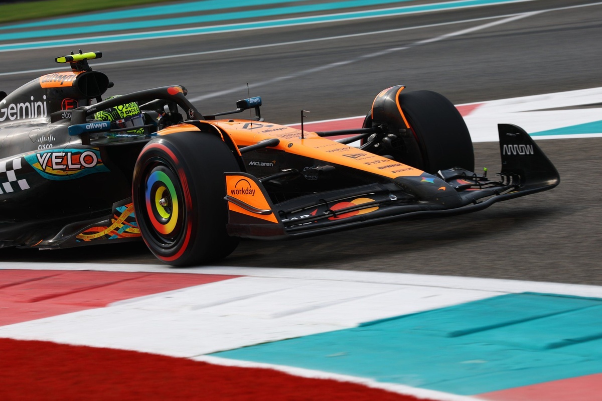 Abu Dabi Yarış 1. antrenman: Norris lider, Verstappen ikinci, Leclerc üçüncü