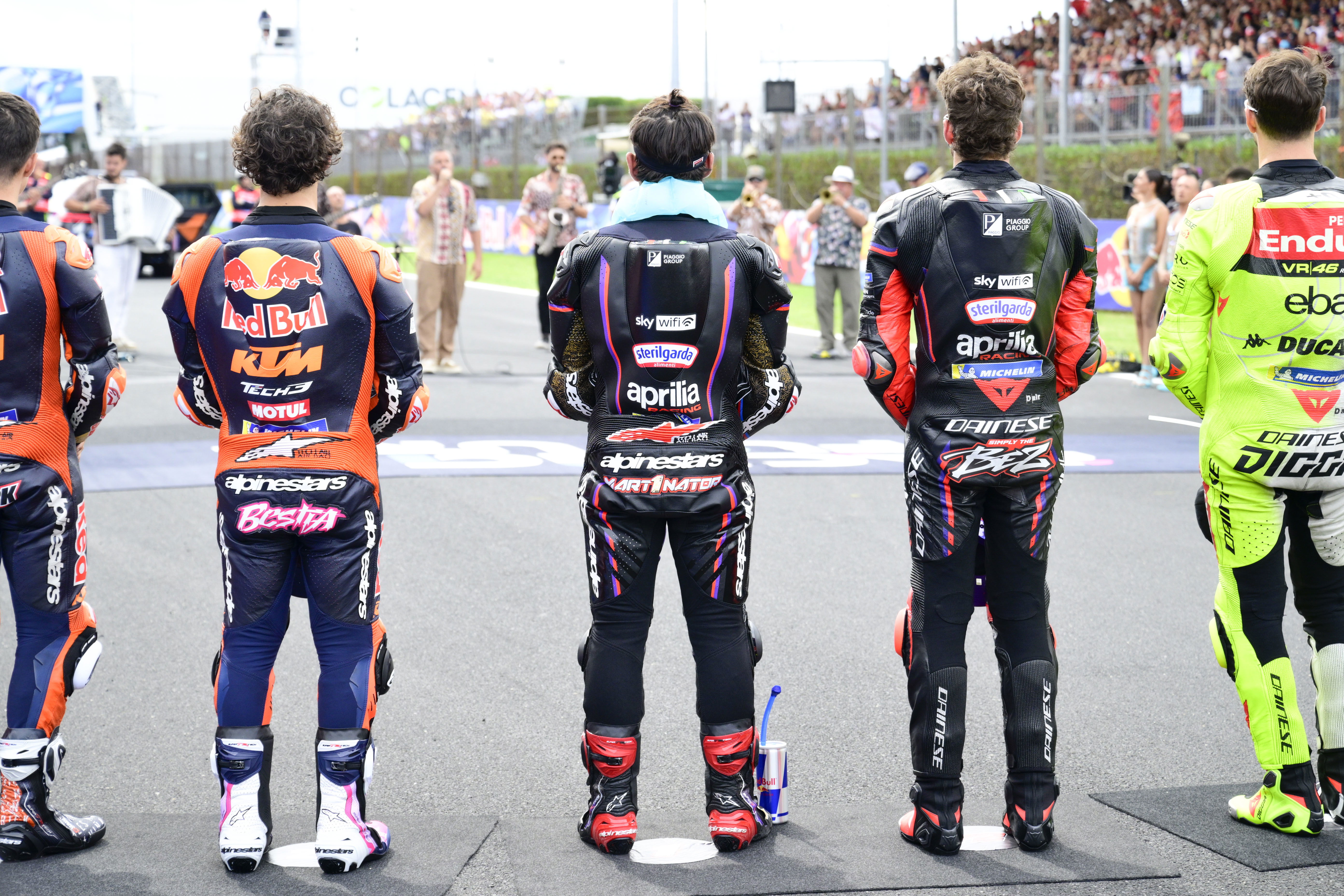 The top 10 riders of the 2025 MotoGP season