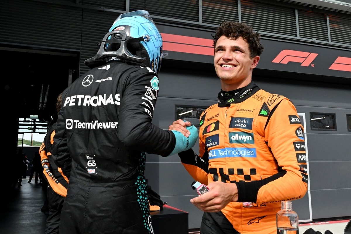 Russell, Norris’in şampiyonluğu sonrası yaşadığı değişimi anlattı: “Daha genç olsaydım kıskanırdım” Russell, Norris’in şampiyonluğu sonrası yaşadığı değişimi anlattı: “Daha genç olsaydım kıskanırdım”