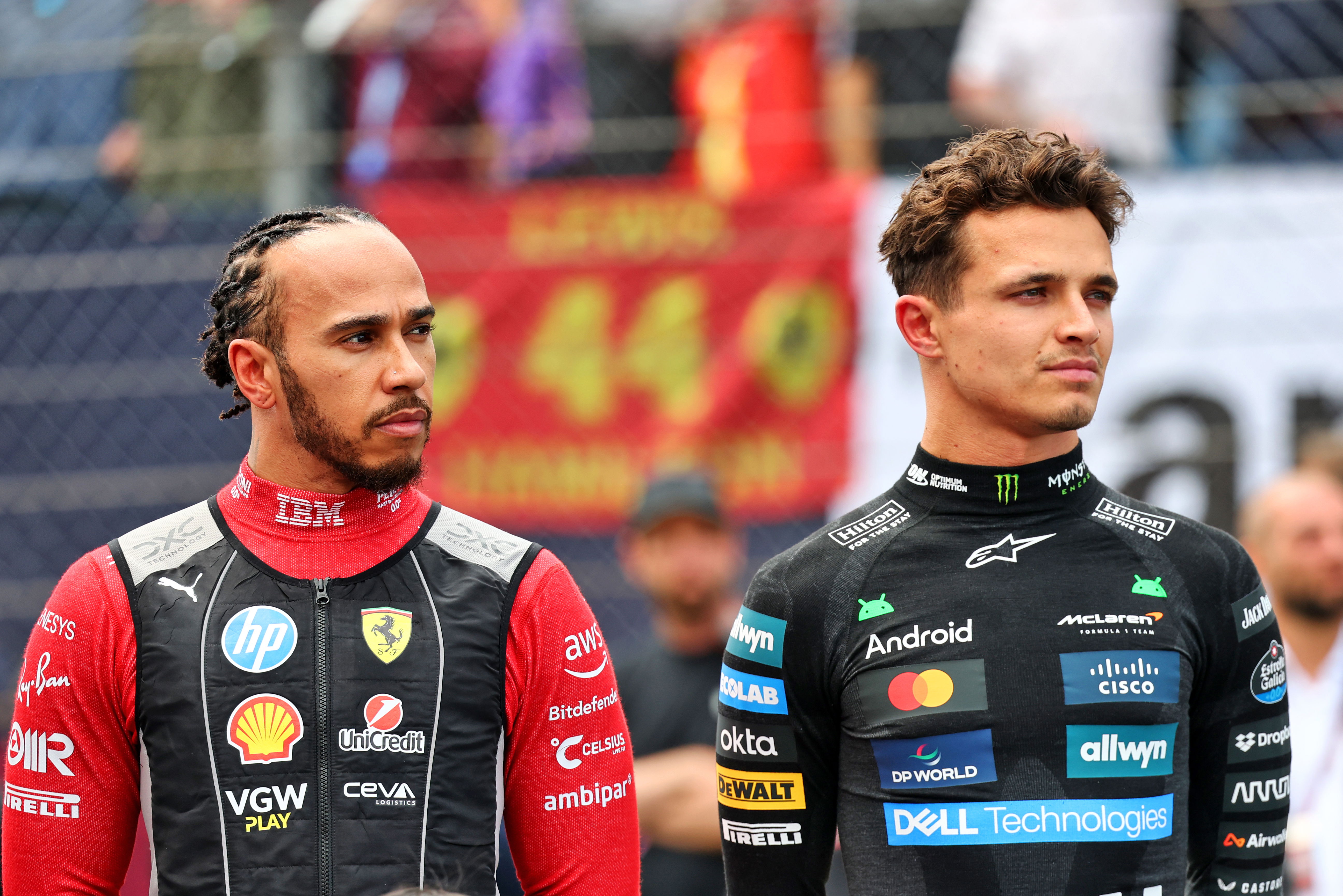 Lewis Hamilton reveals advice he gave Lando Norris before sealing F1 crown Lewis Hamilton reveals advice he gave Lando Norris before sealing F1 crown