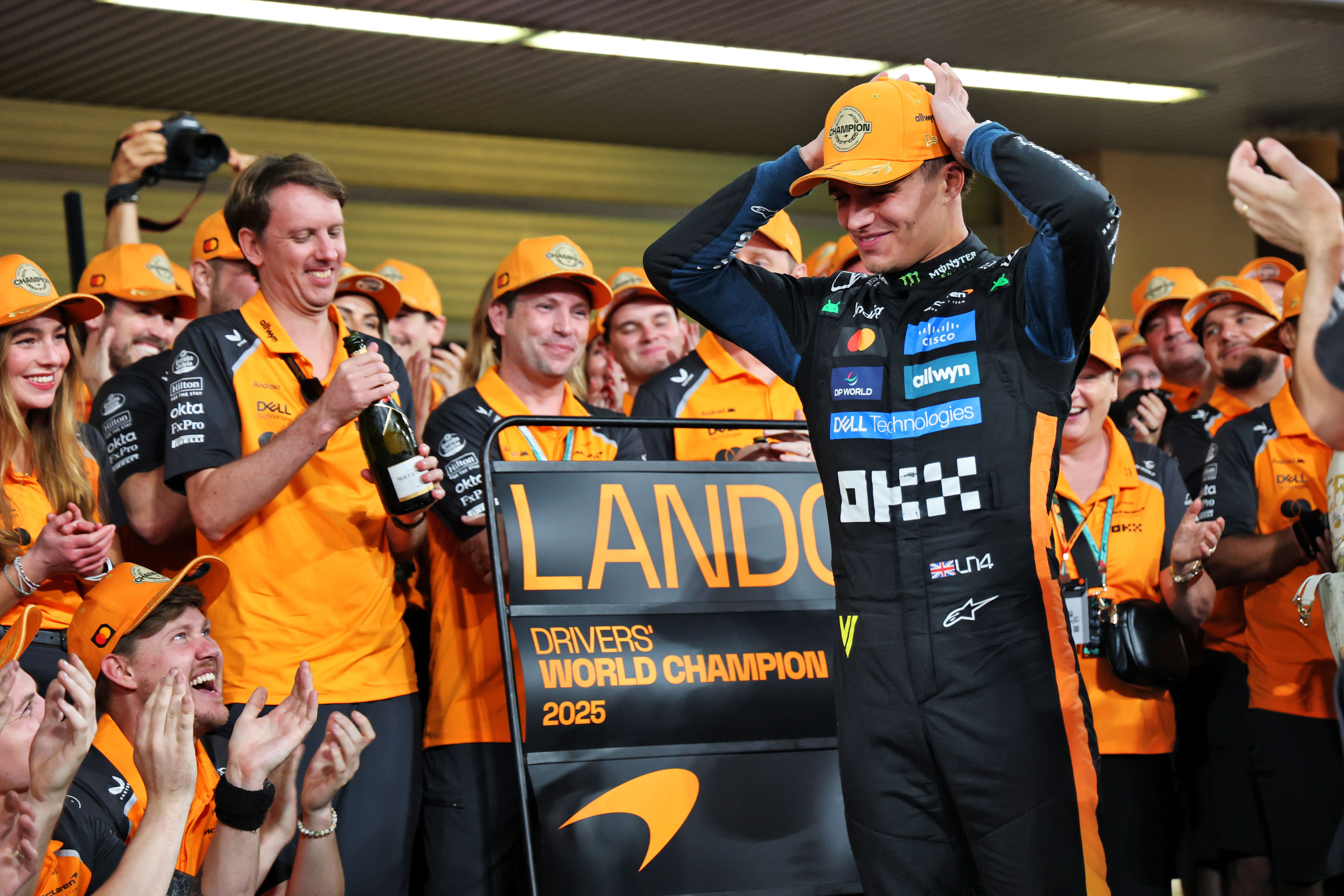 Lando Norris reveals unusual place F1 title feat finally sunk in