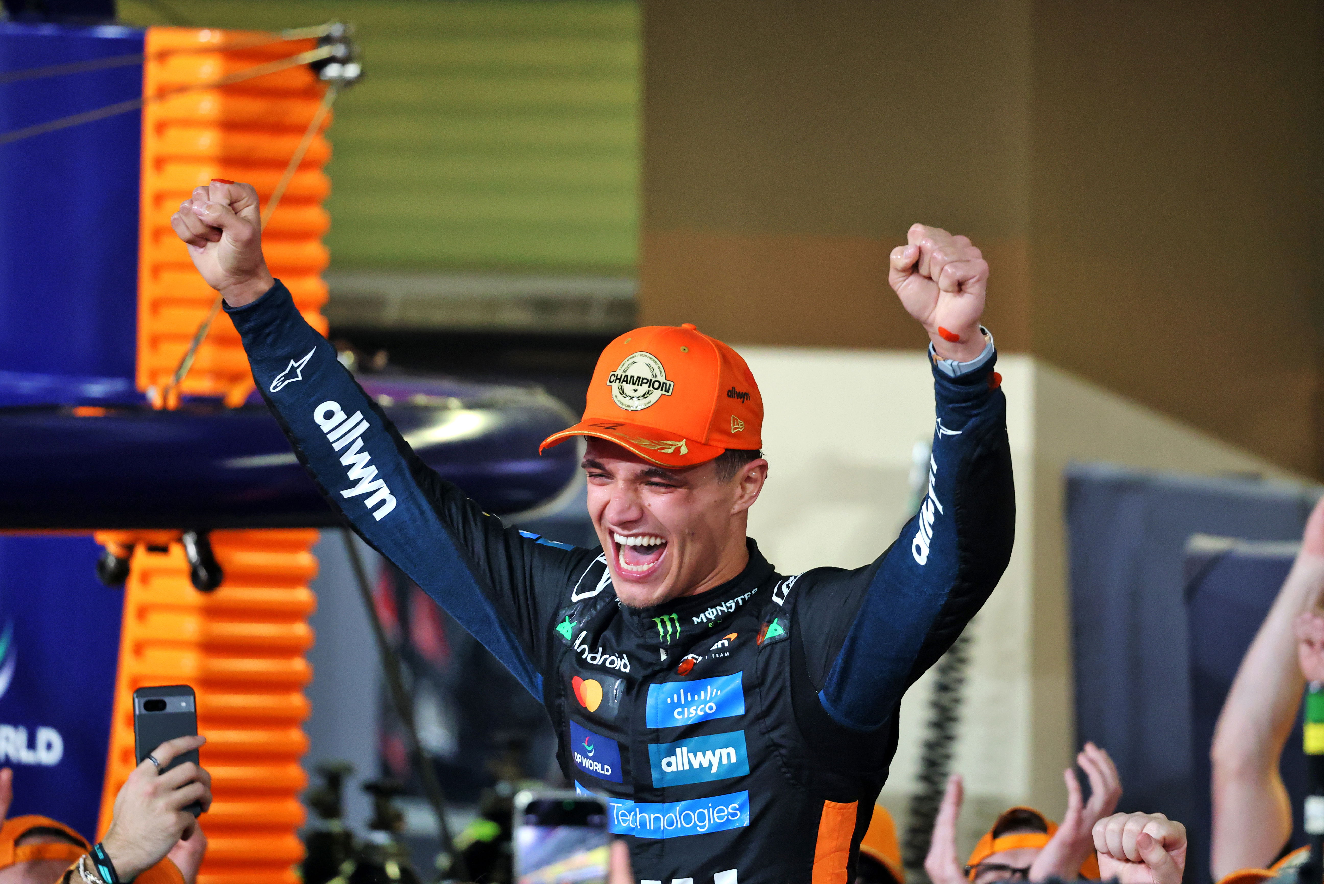 The 10 British F1 world champions Lando Norris has joined in elite club