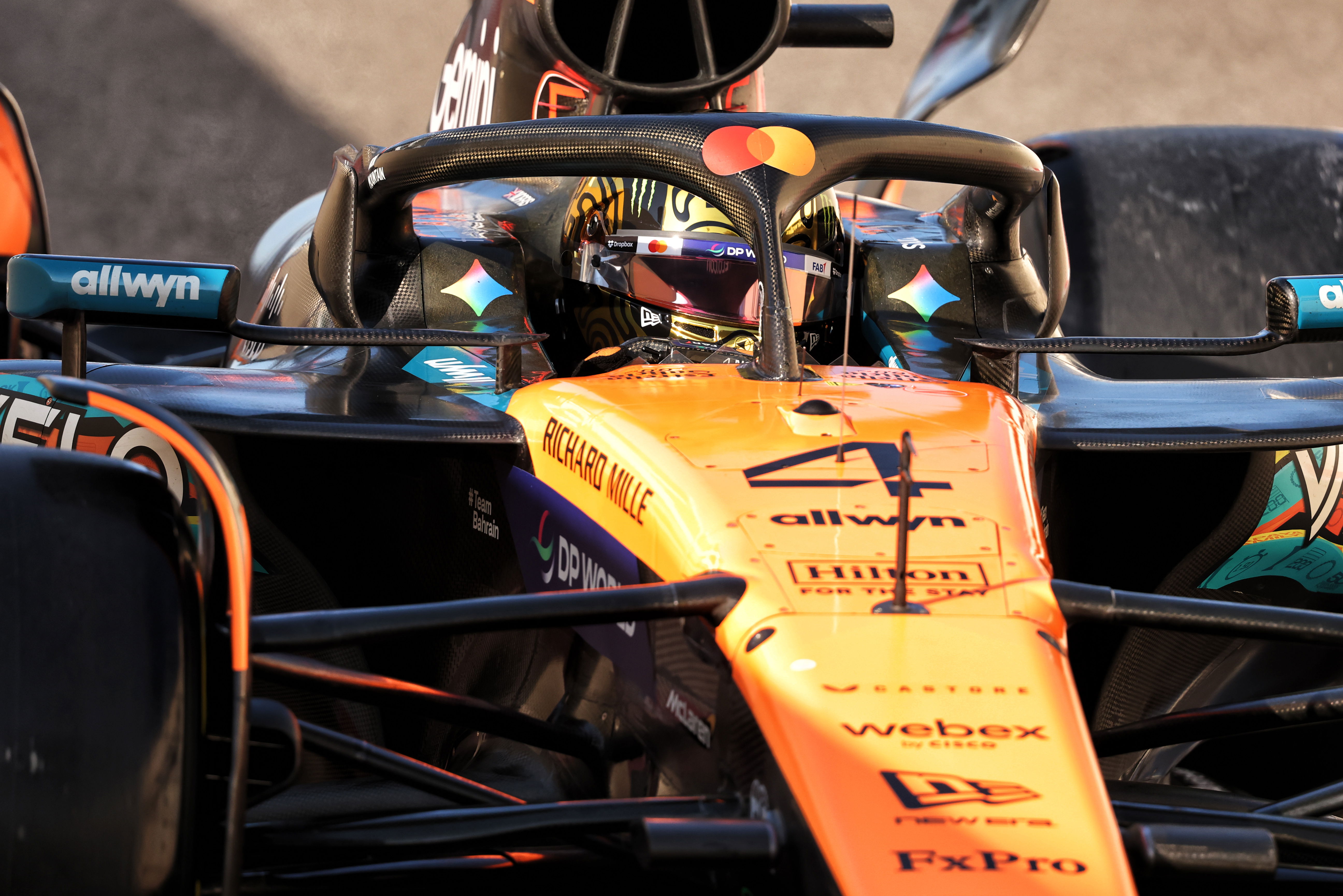 Why Lando Norris couldn’t run number 1 in F1’s post-season test Why Lando Norris couldn’t run number 1 in F1’s post-season test