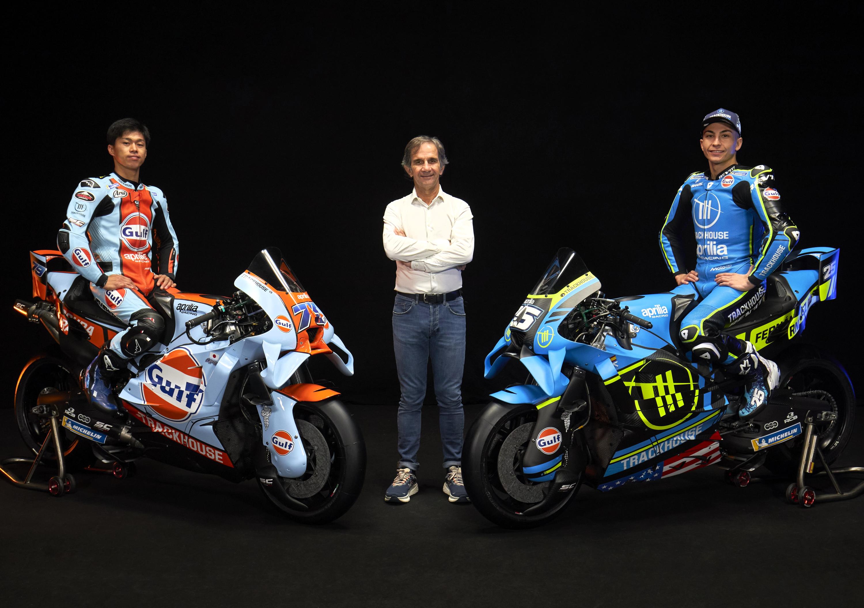 FIRST LOOK: Raul Fernandez, Ai Ogura unwrap TWO Trackhouse MotoGP liveries for 2026