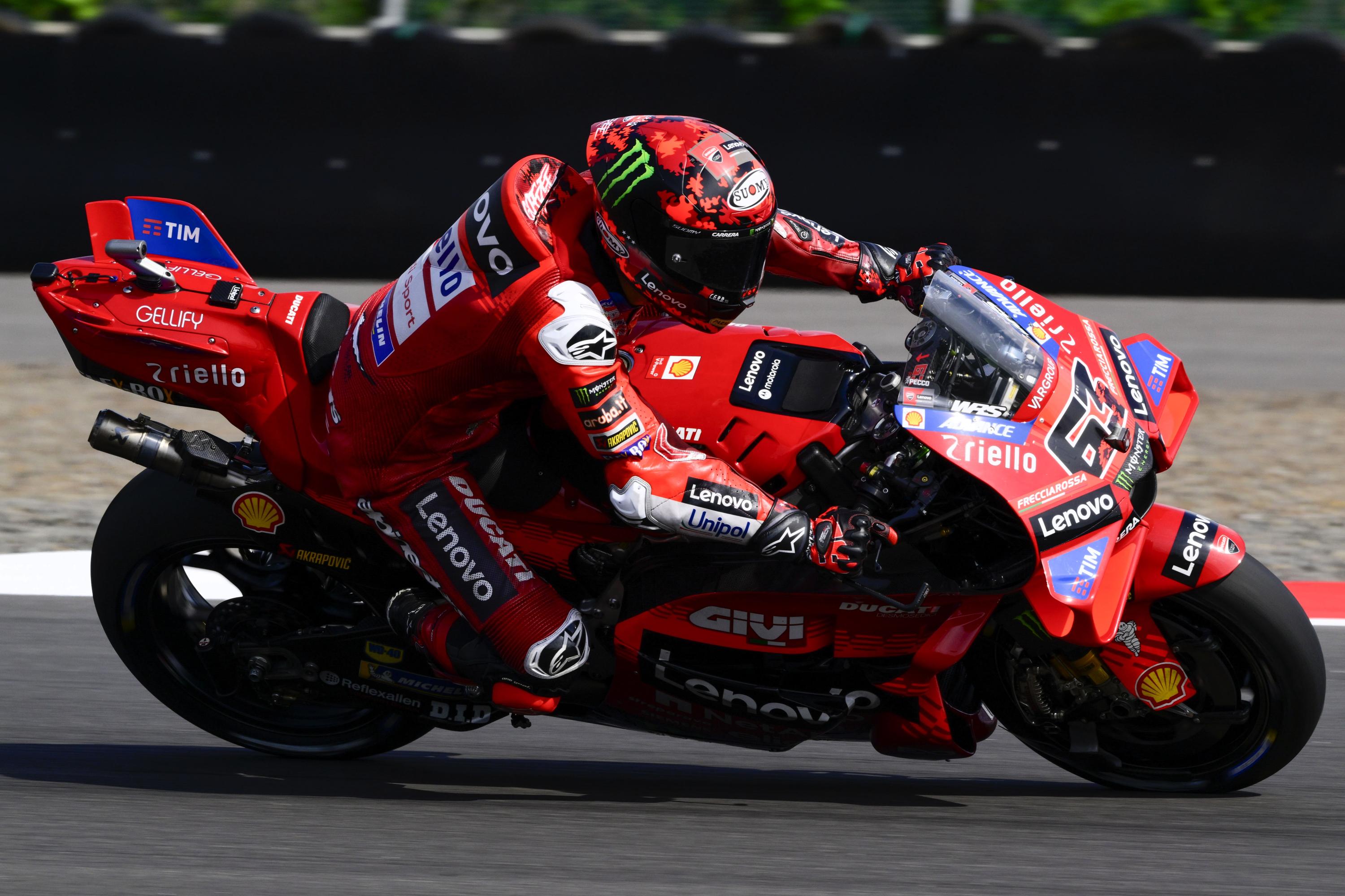 Why braking on lean angle defined Francesco Bagnaia’s MotoGP struggles