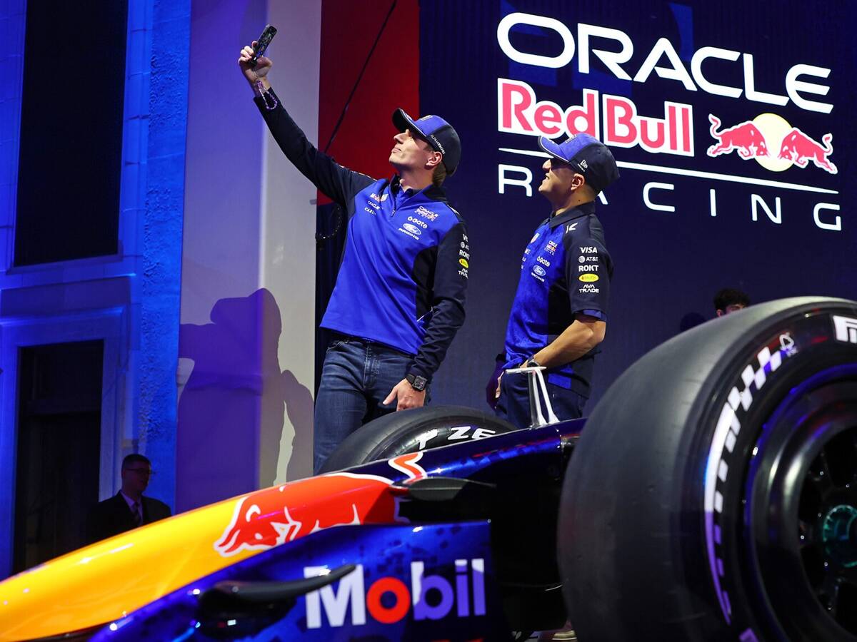 Das sagt Max Verstappen zum neuen Design von Red Bull 2026