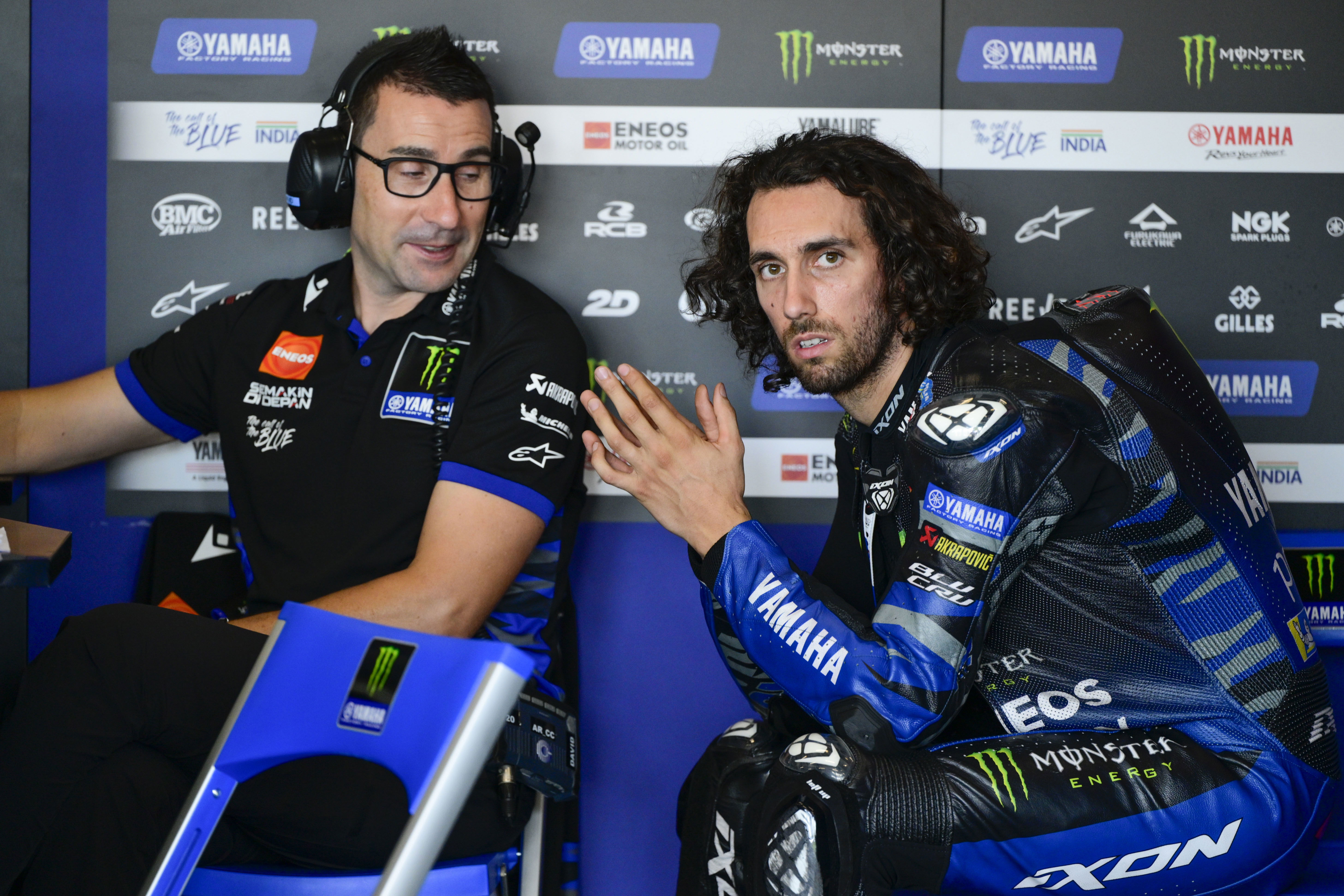 Yamaha MotoGP star Alex Rins scores podium in ice rally event