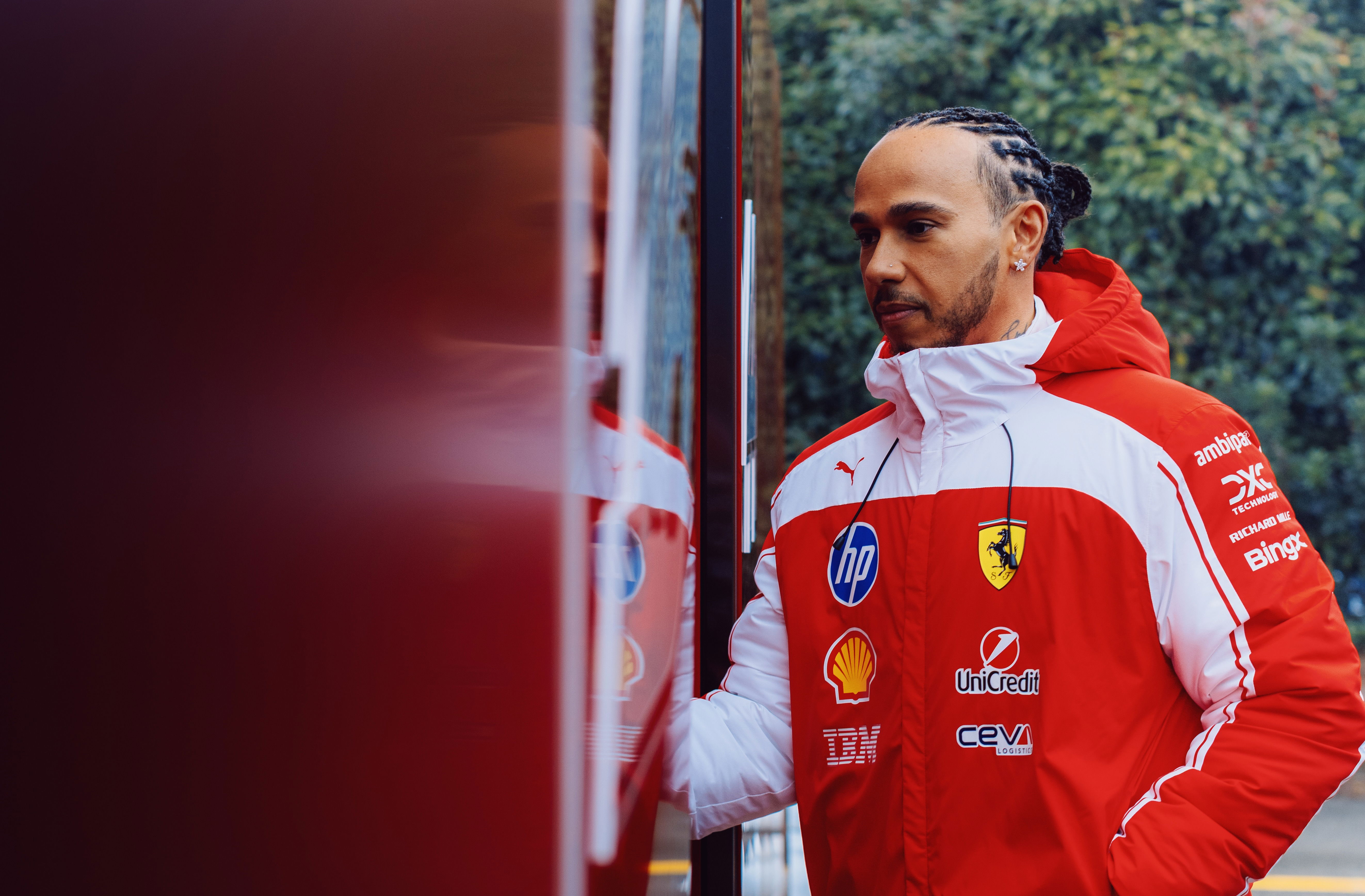 Lewis Hamilton on Ferrari’s ‘very challenging’ first F1 2026 test day