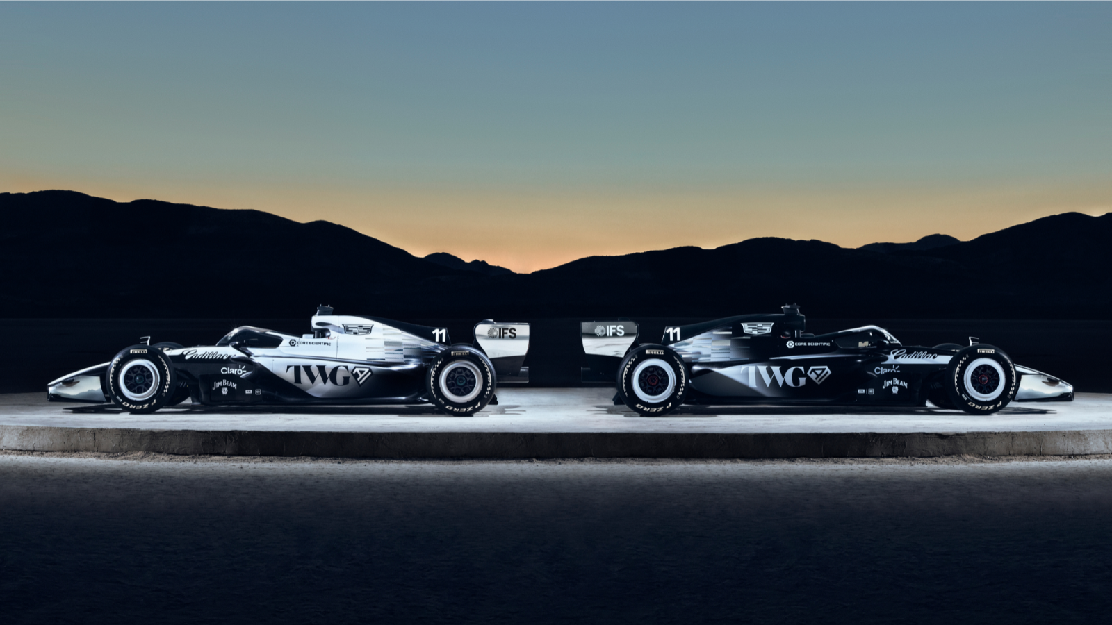 Cadillac reveal two-sided F1 2026 livery during Super Bowl advert