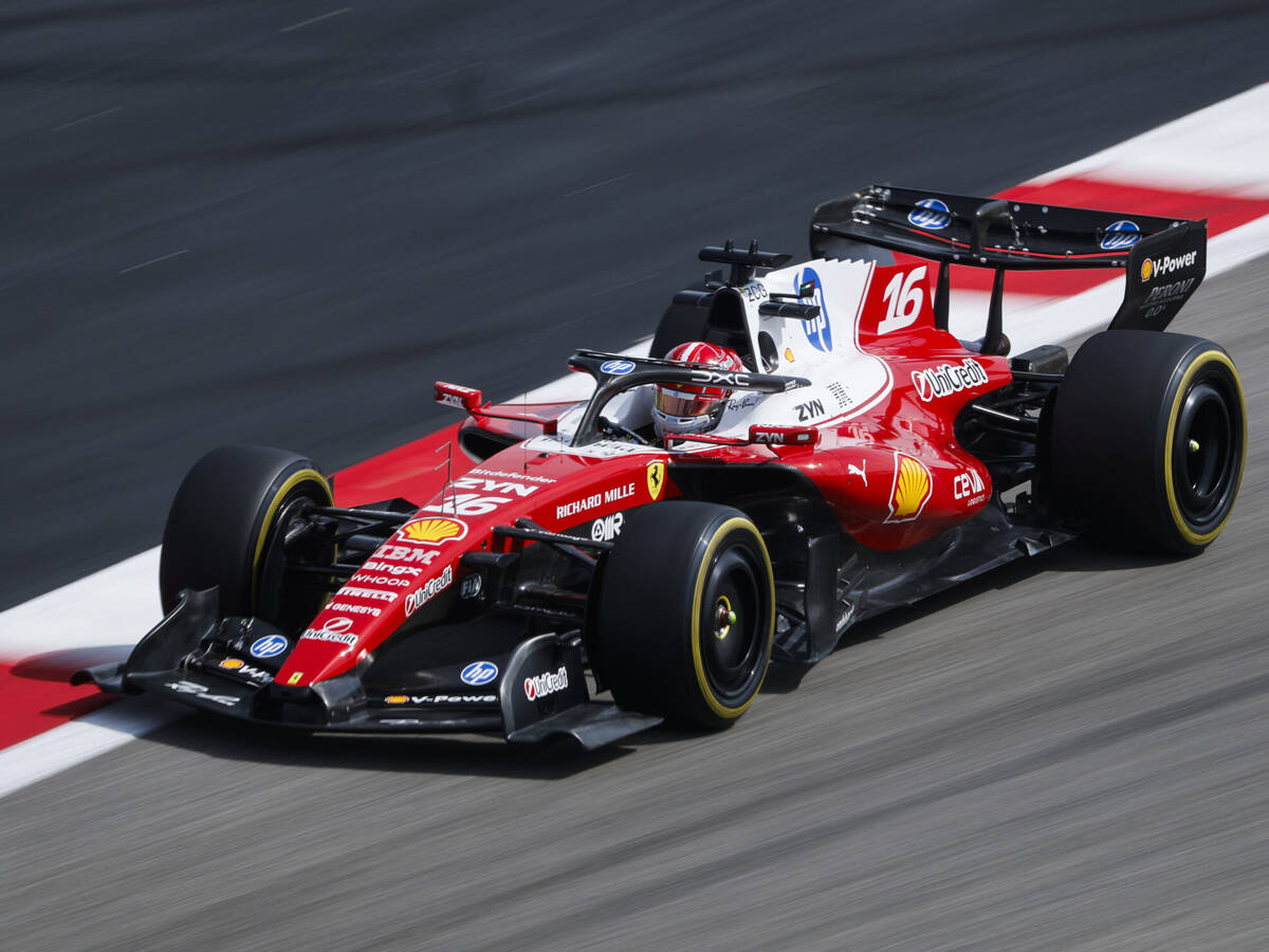 Warum Charles Leclerc die neuen Autos anders bewertet als viele Fahrerkollegen