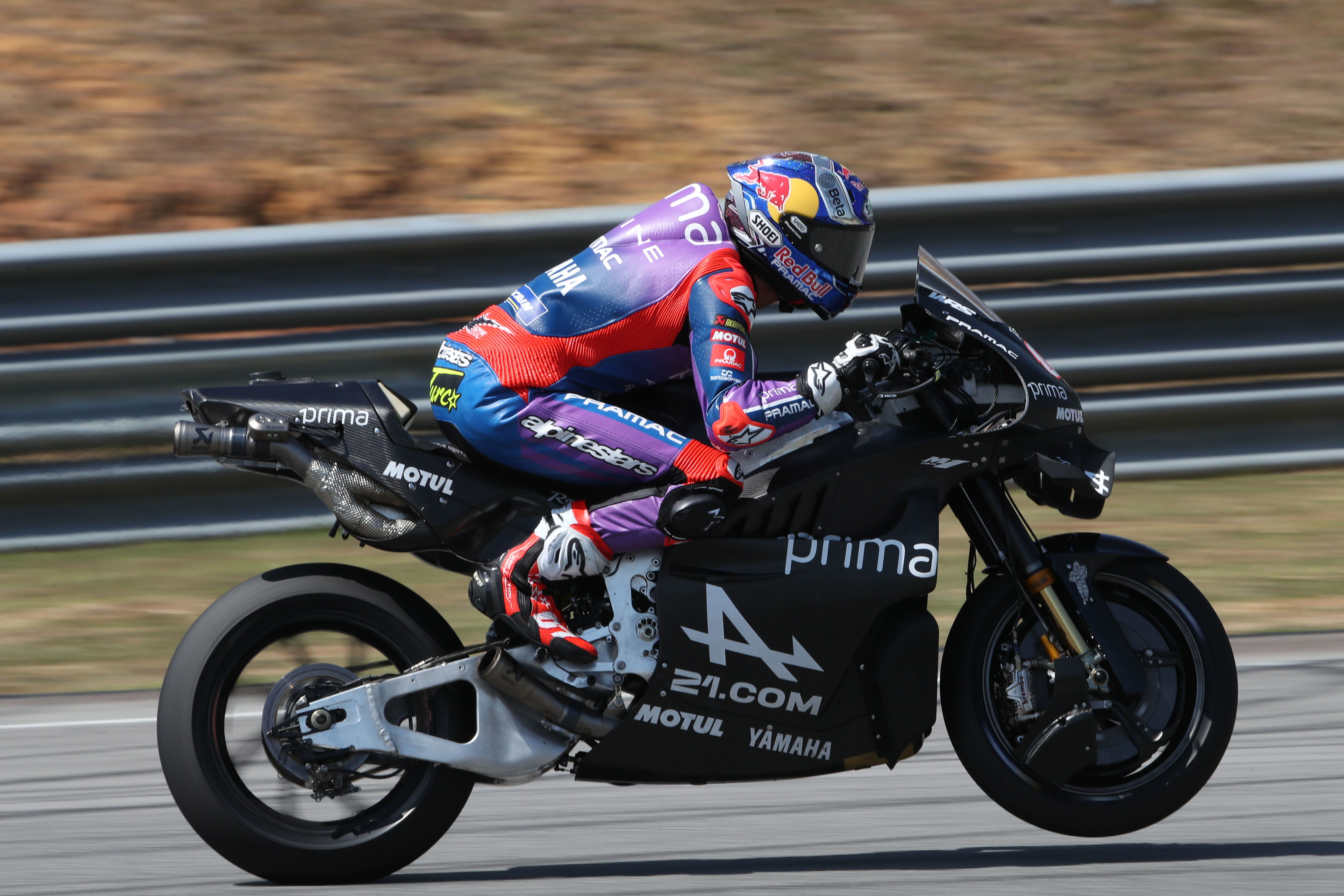 The unique reason Toprak Razgatlioglu isn’t using rear wings in MotoGP testing