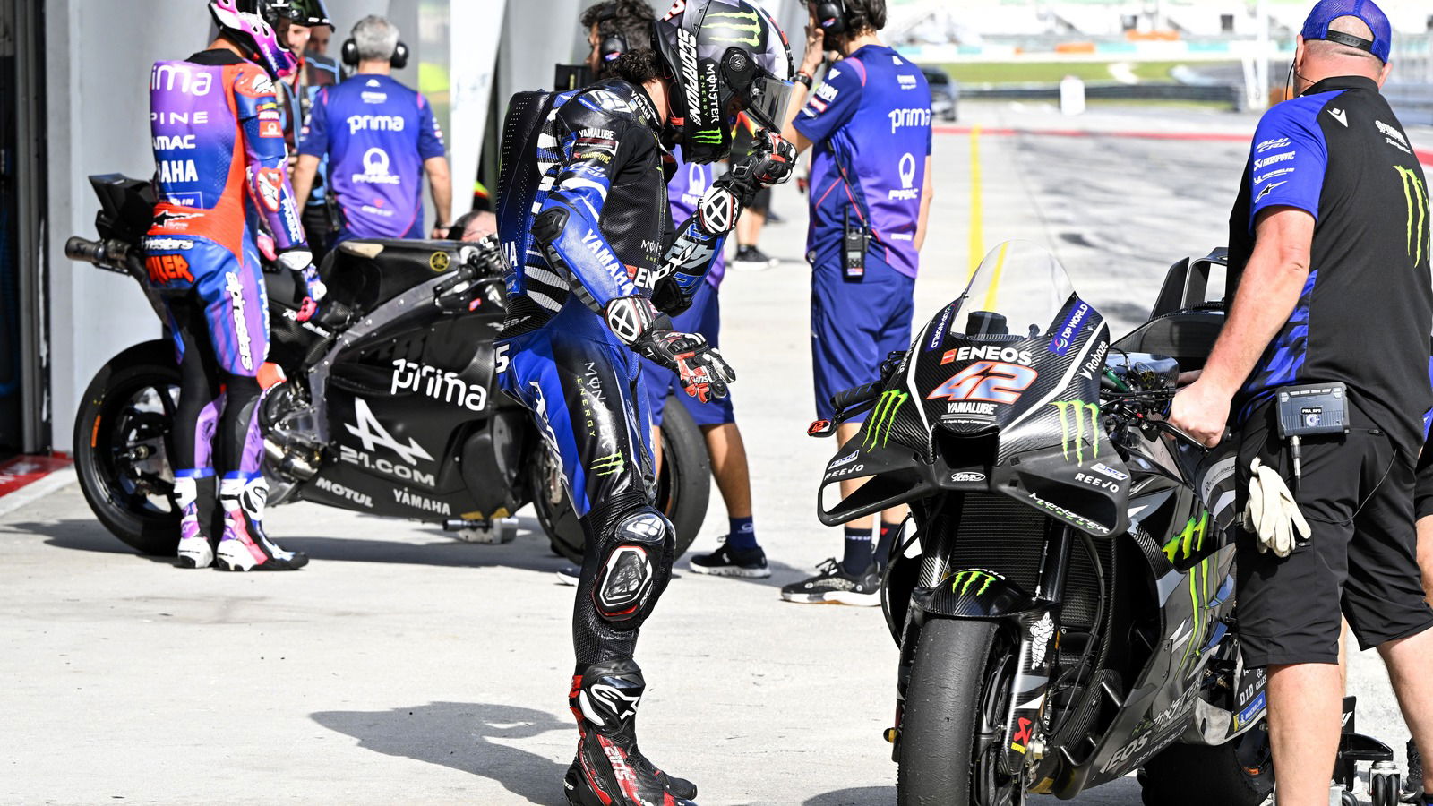 Yamaha’s Sepang MotoGP test problem “under control” after Quartararo, Razgatlioglu “broke engines”