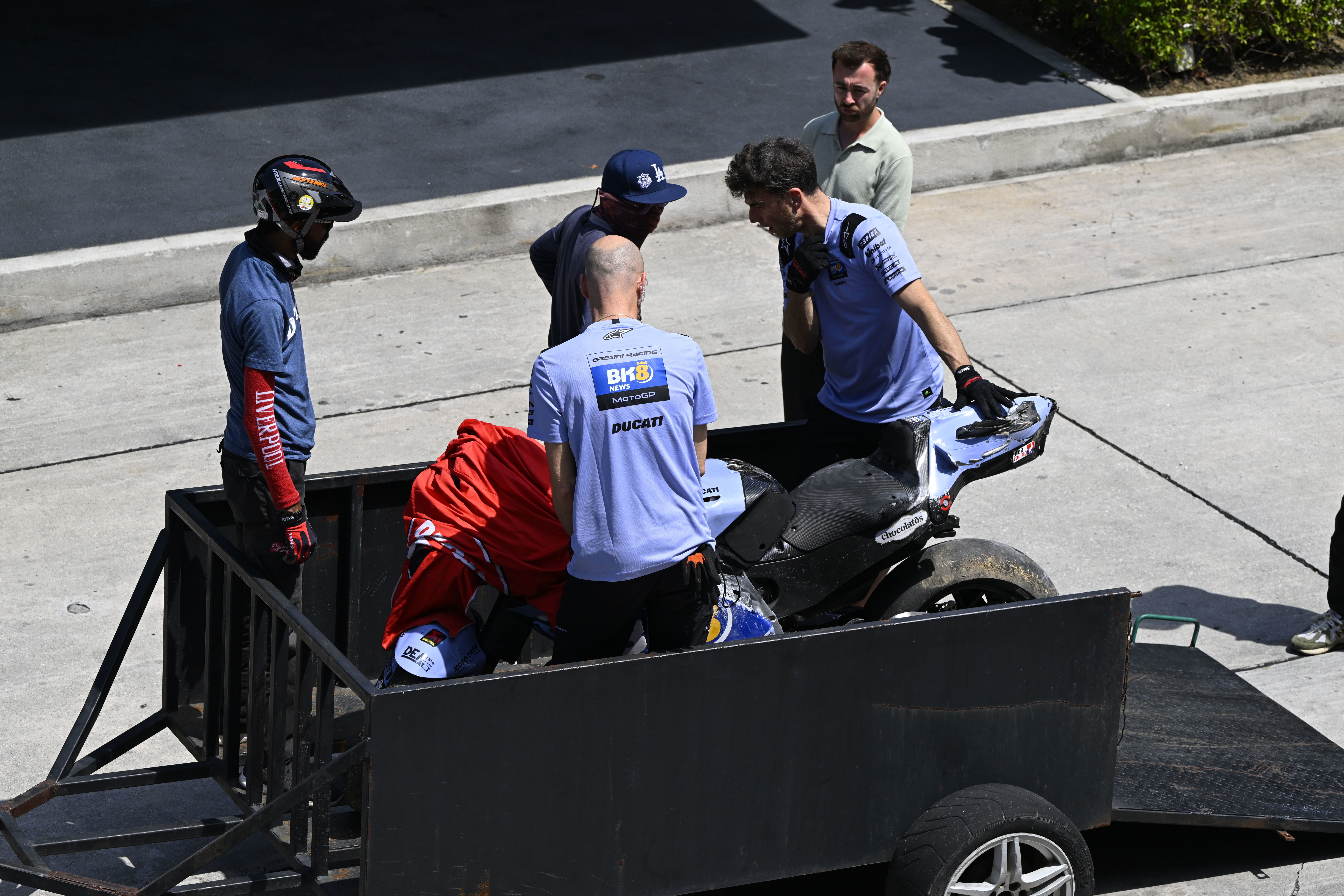 Alex Marquez explains “mistake” that caused Sepang MotoGP test crash