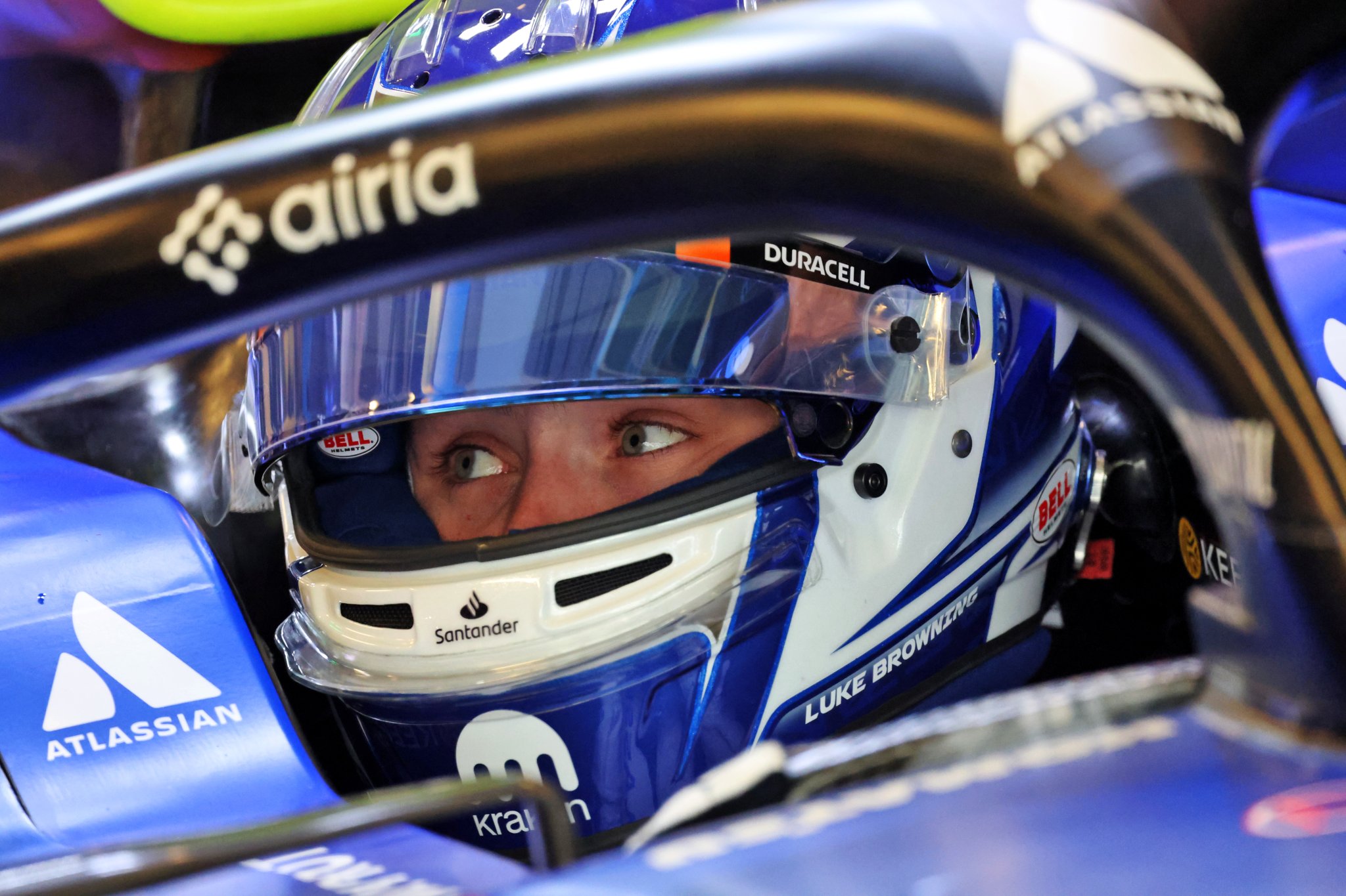 Williams F1 reserve driver Luke Browning walks away from terrifying Suzuka crash