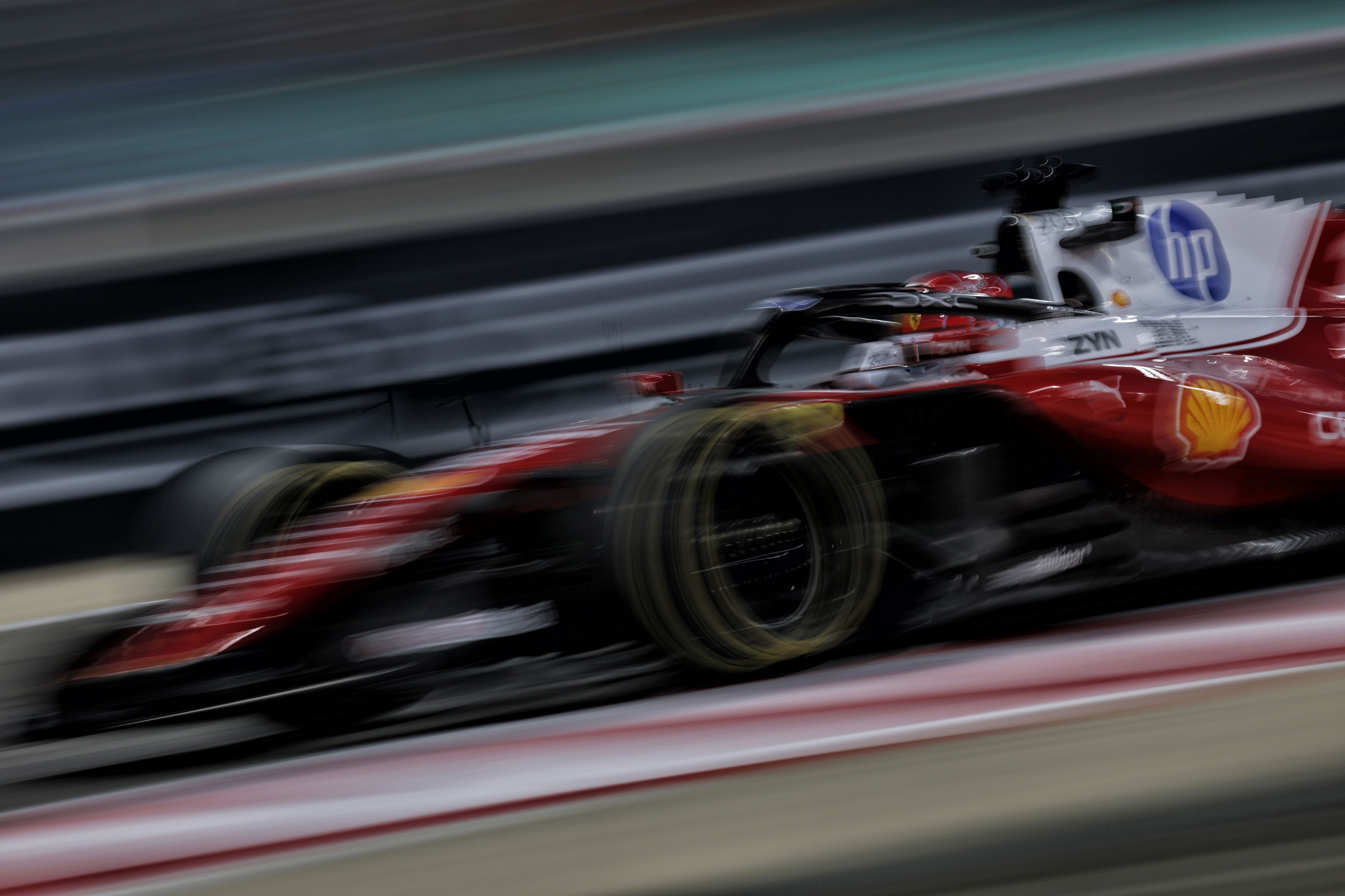 Charles Leclerc tops day two of Bahrain F1 test after three red flags