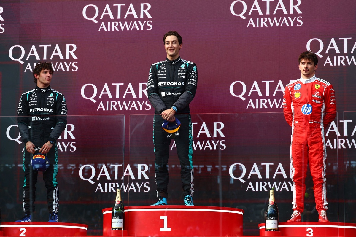 2026 Avustralya GP: Russell önderliğinde Mercedes 1-2, Ferrari takipte, Piastri kaza yaptı 2026 Avustralya GP: Russell önderliğinde Mercedes 1-2, Ferrari takipte, Piastri kaza yaptı