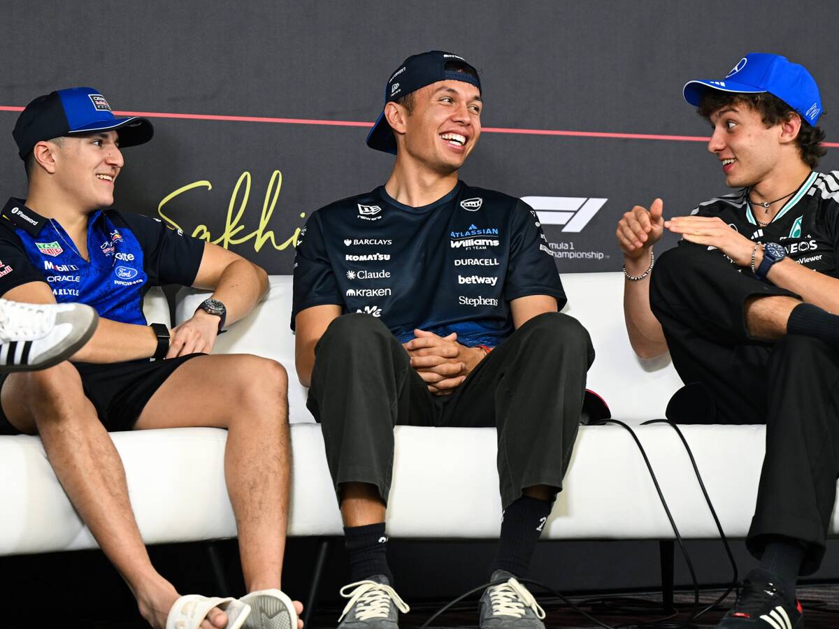 “Wissen, wie Isack ist”: Kein böses Blut zwischen Antonelli und Hadjar