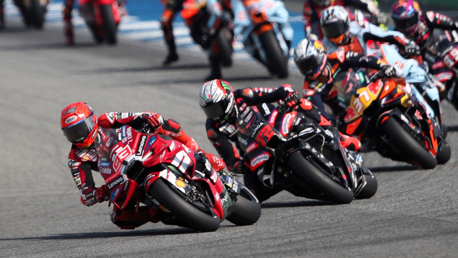 Marc Marquez glimpses “main rivals” in “tougher” MotoGP season