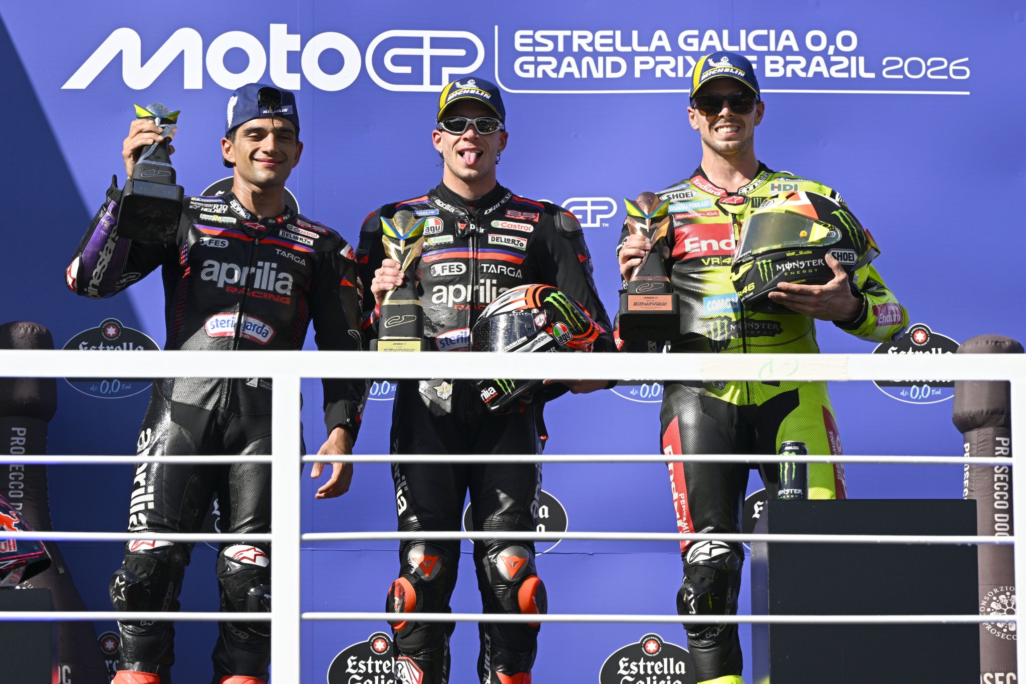Brazil MotoGP podium finishers defend organisers amid track controversy