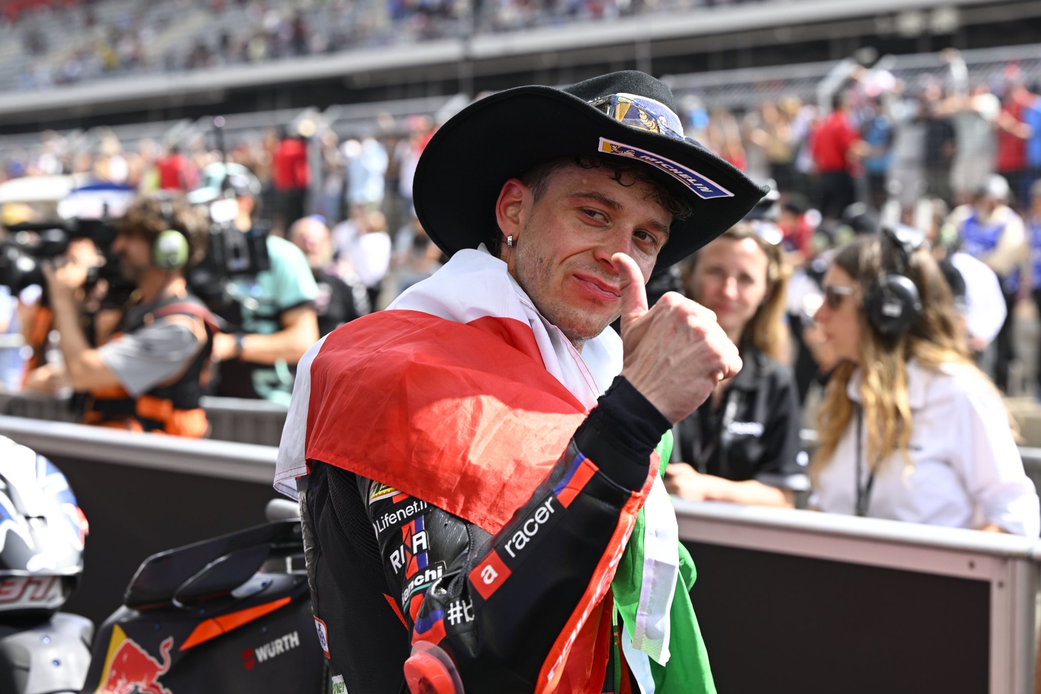 “Easy to define my limit” says Marco Bezzecchi despite US MotoGP win