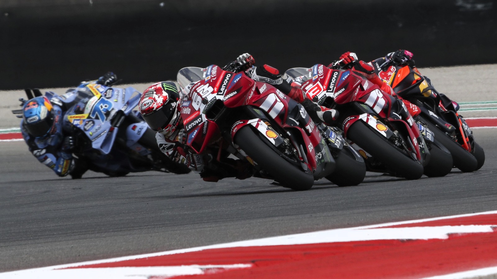 Pecco Bagnaia fears Aprilia “quite far ahead” after “nightmare” US MotoGP