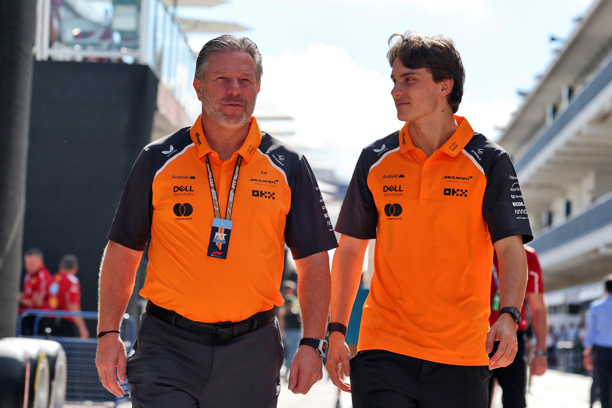 Oscar Piastri sheds light on relationship with Zak Brown after McLaren bias claims