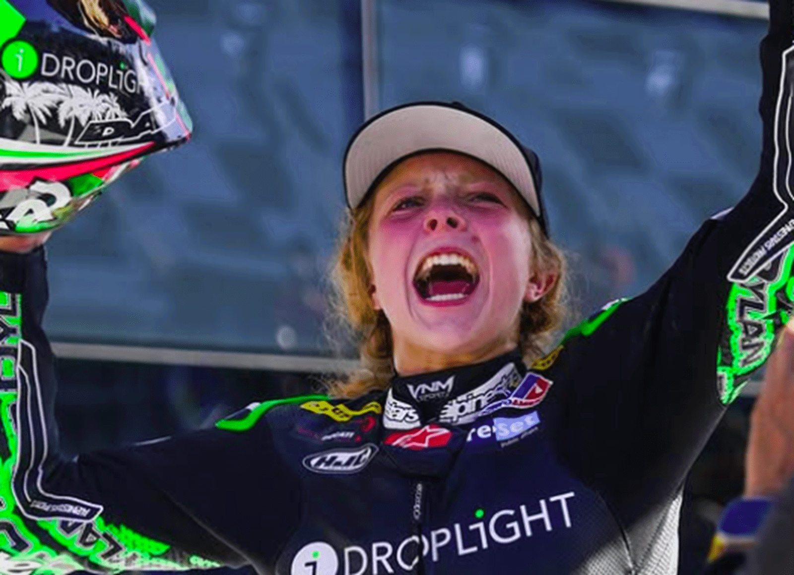 Trailblazer backed by MotoGP and IndyCar winners gets historic Daytona 200 podium