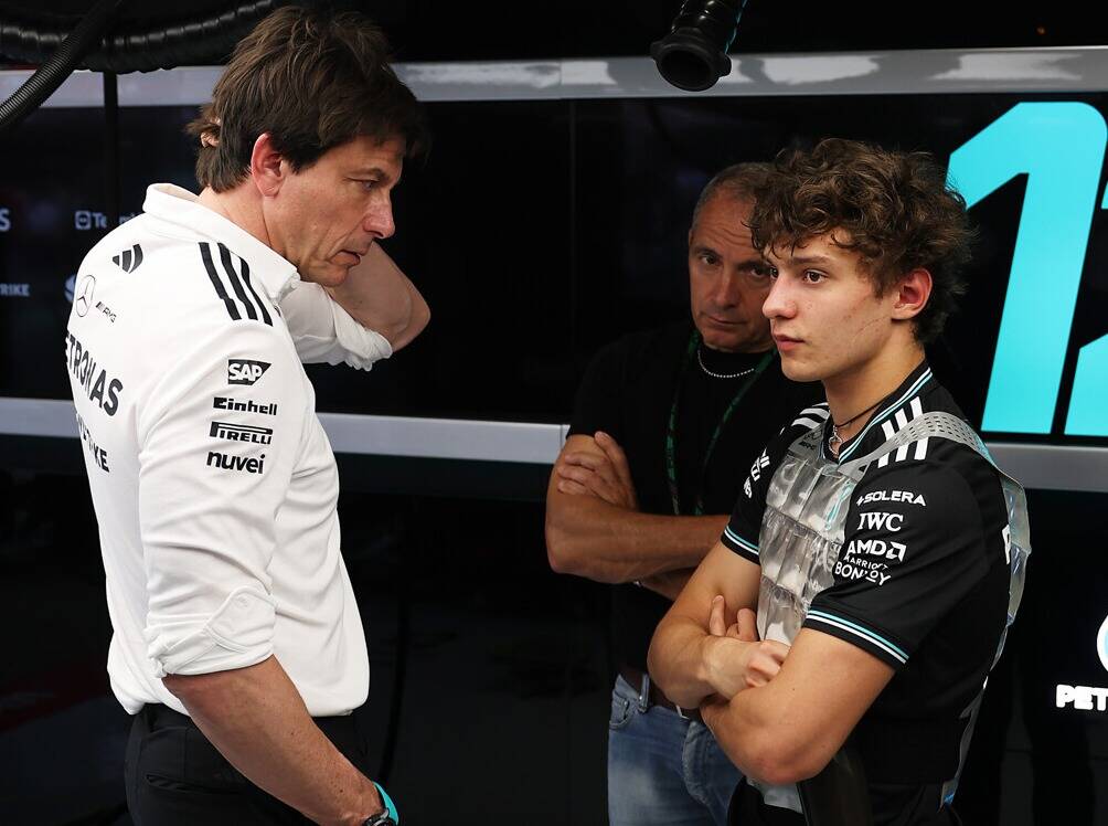 Ein “absolut kalkuliertes Risiko”: Toto Wolff kontert Kritik zu Kimi Antonelli