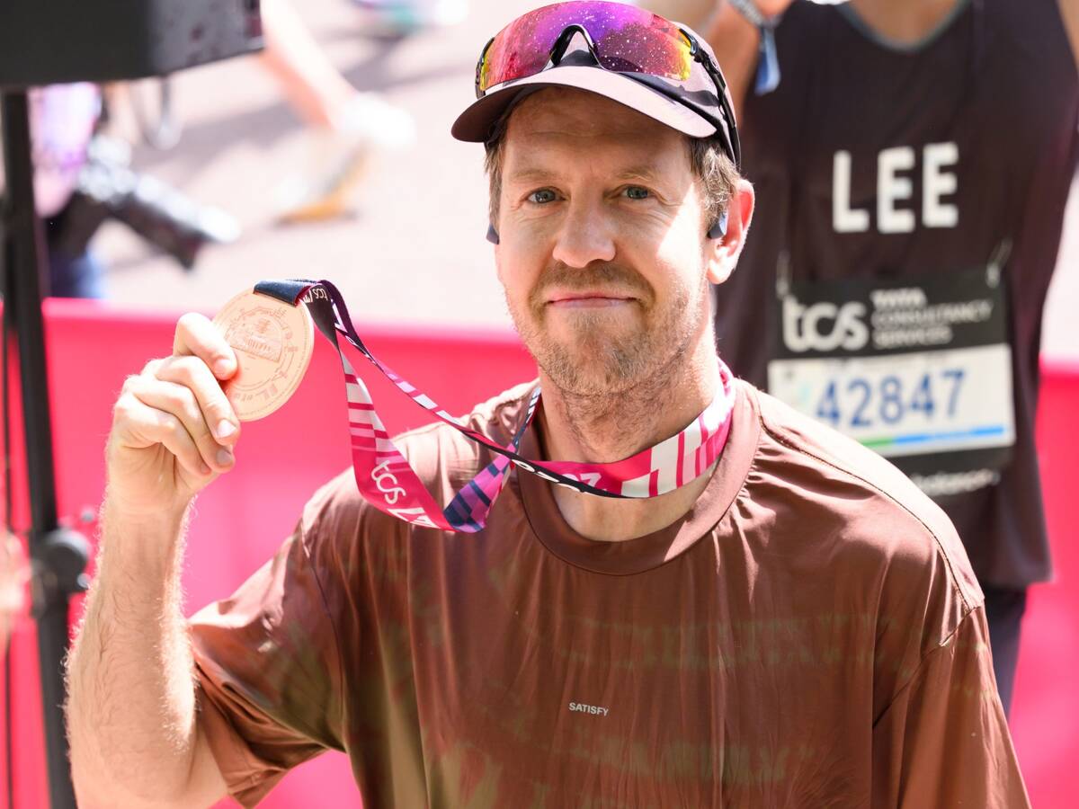 Sebastian Vettel läuft London-Marathon in unter drei Stunden