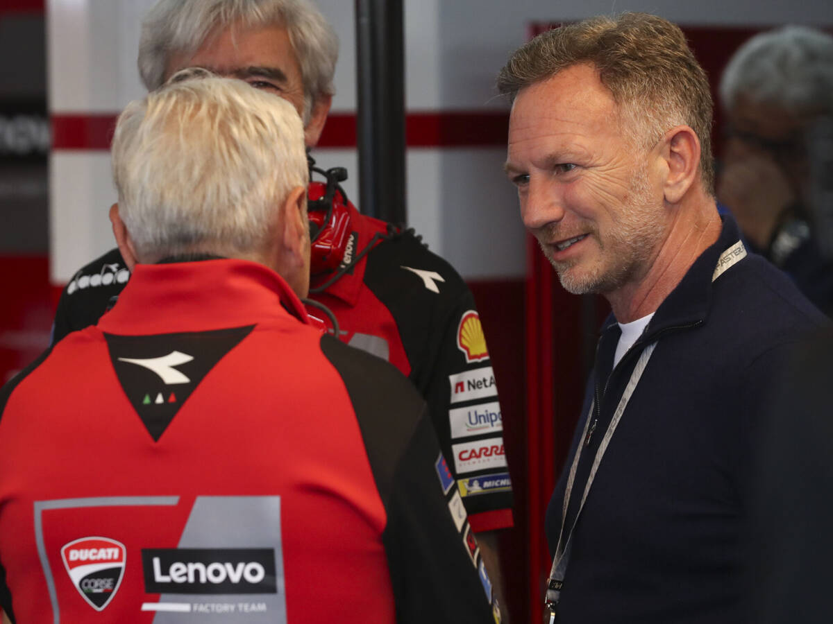 Christian Horner sorgt mit Besuch bei der MotoGP für Spekulationen