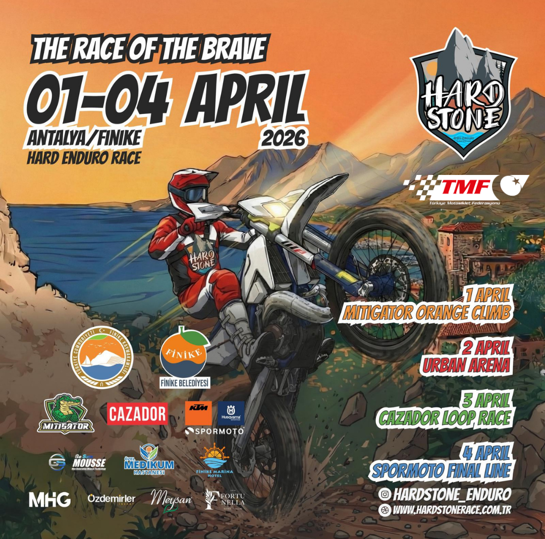 Hardstone Hard Enduro Finike’de Hardstone Hard Enduro Finike’de