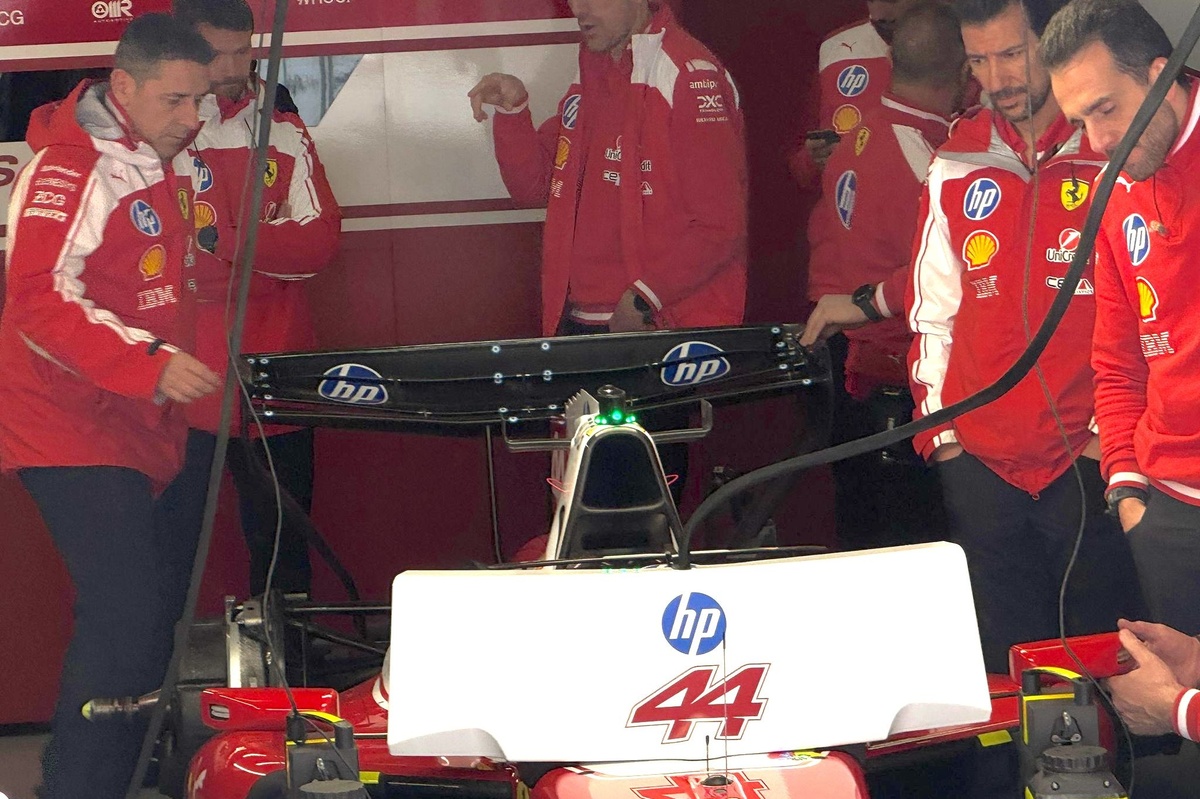 Ferrari’nin ‘Macarena’ kanadı Monza’da görüntülendi