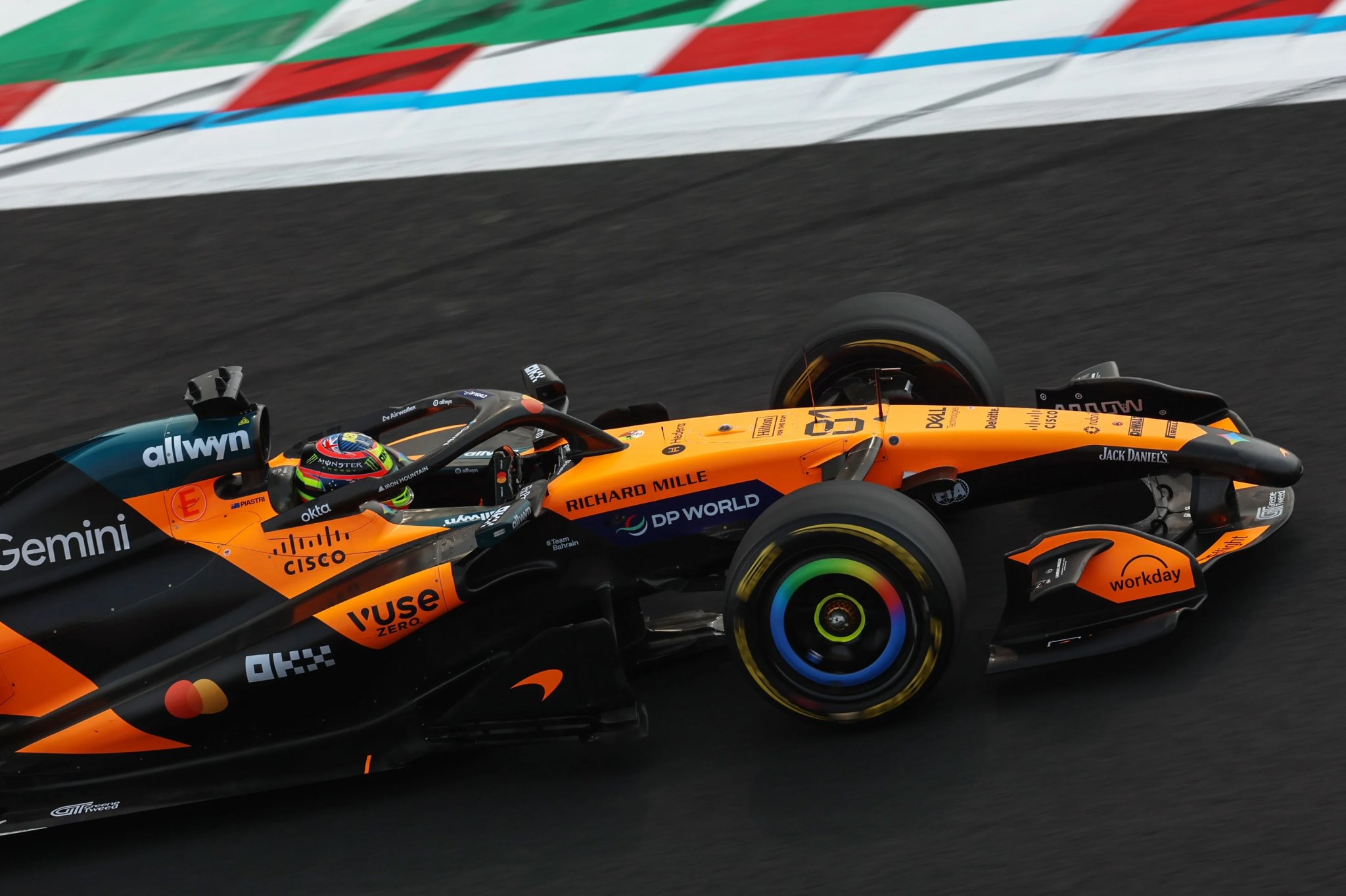 Oscar Piastri’s Nurburgring F1 test cut short after McLaren run into technical issues