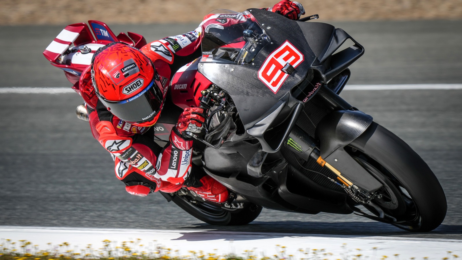 Marc Marquez “happy” with new Ducati development at Jerez MotoGP test