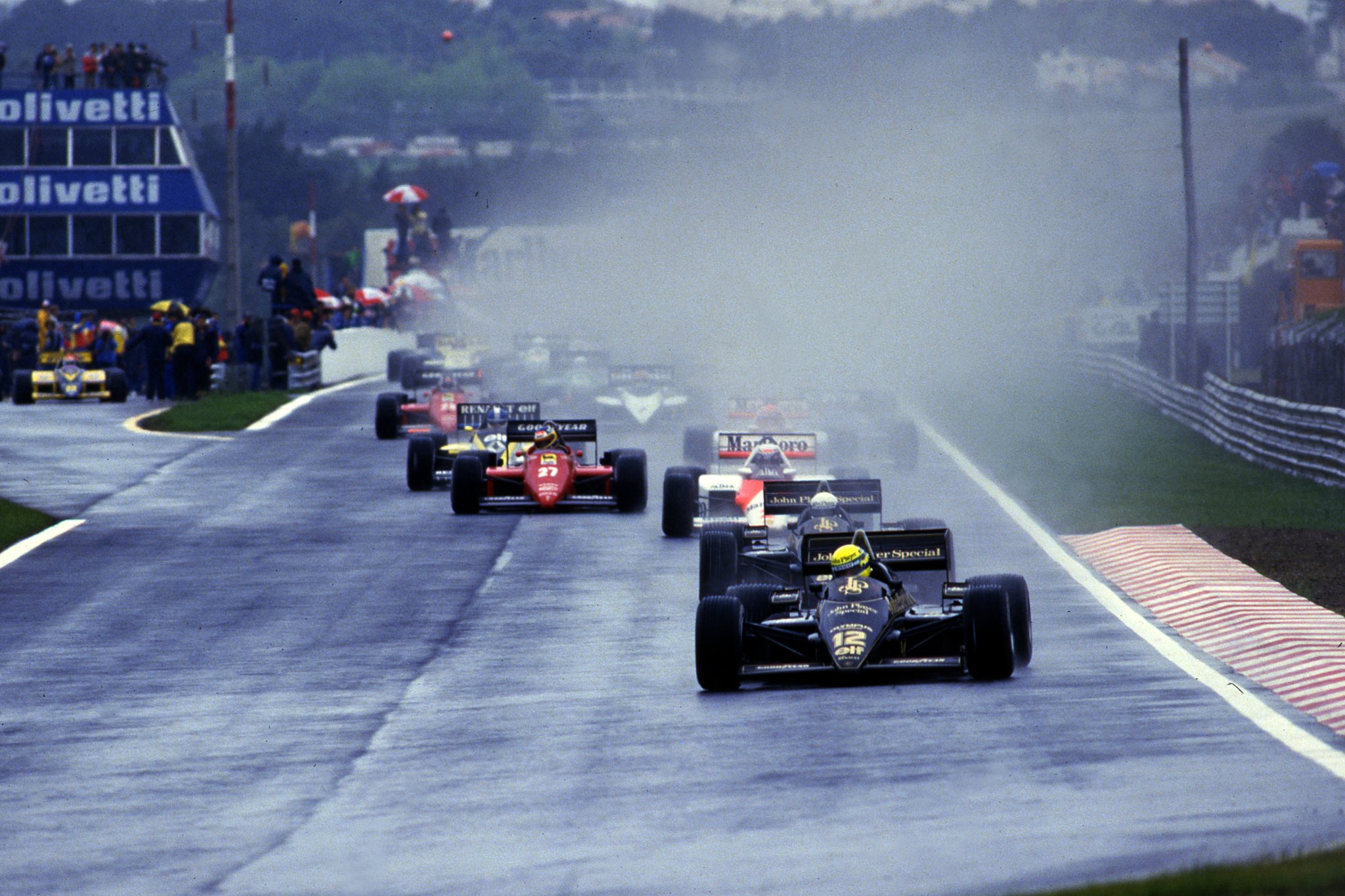 How Ayrton Senna scored breakthrough F1 win in crazy race