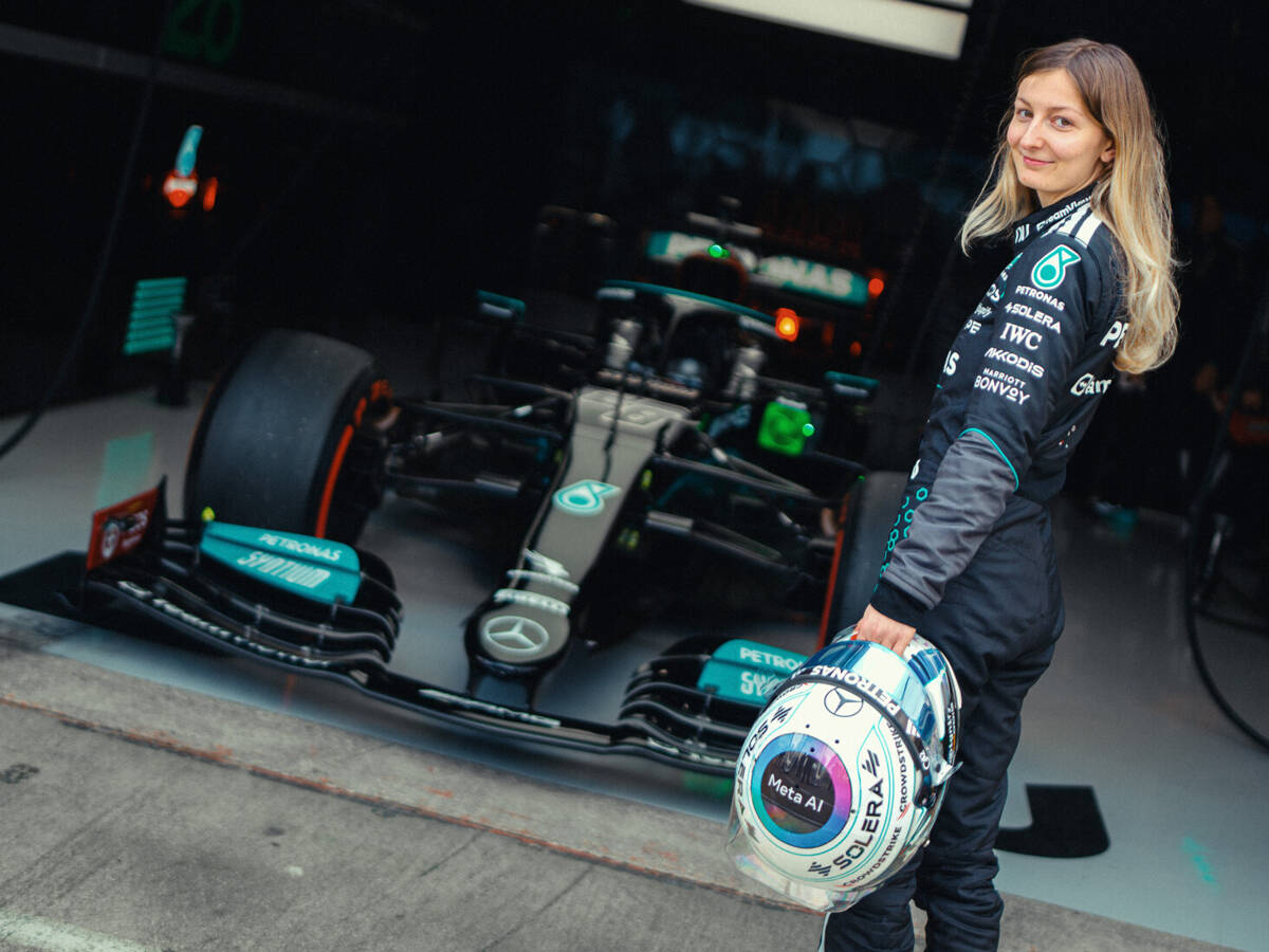 Doriane Pin: Formel-1-Traum wird nach Mercedes-Test zum konkreten Ziel