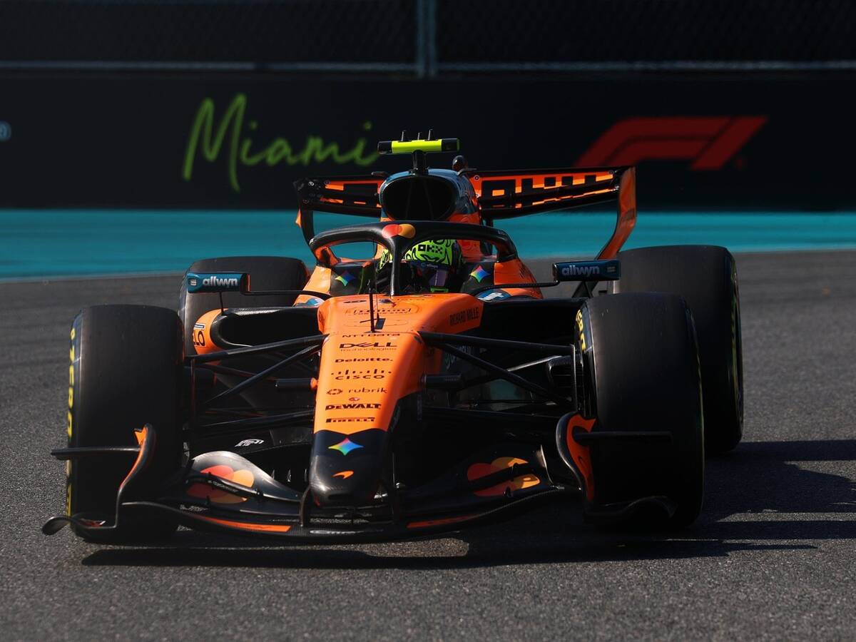 Lando Norris stoppt Mercedes-Serie: McLaren überrascht in Miami