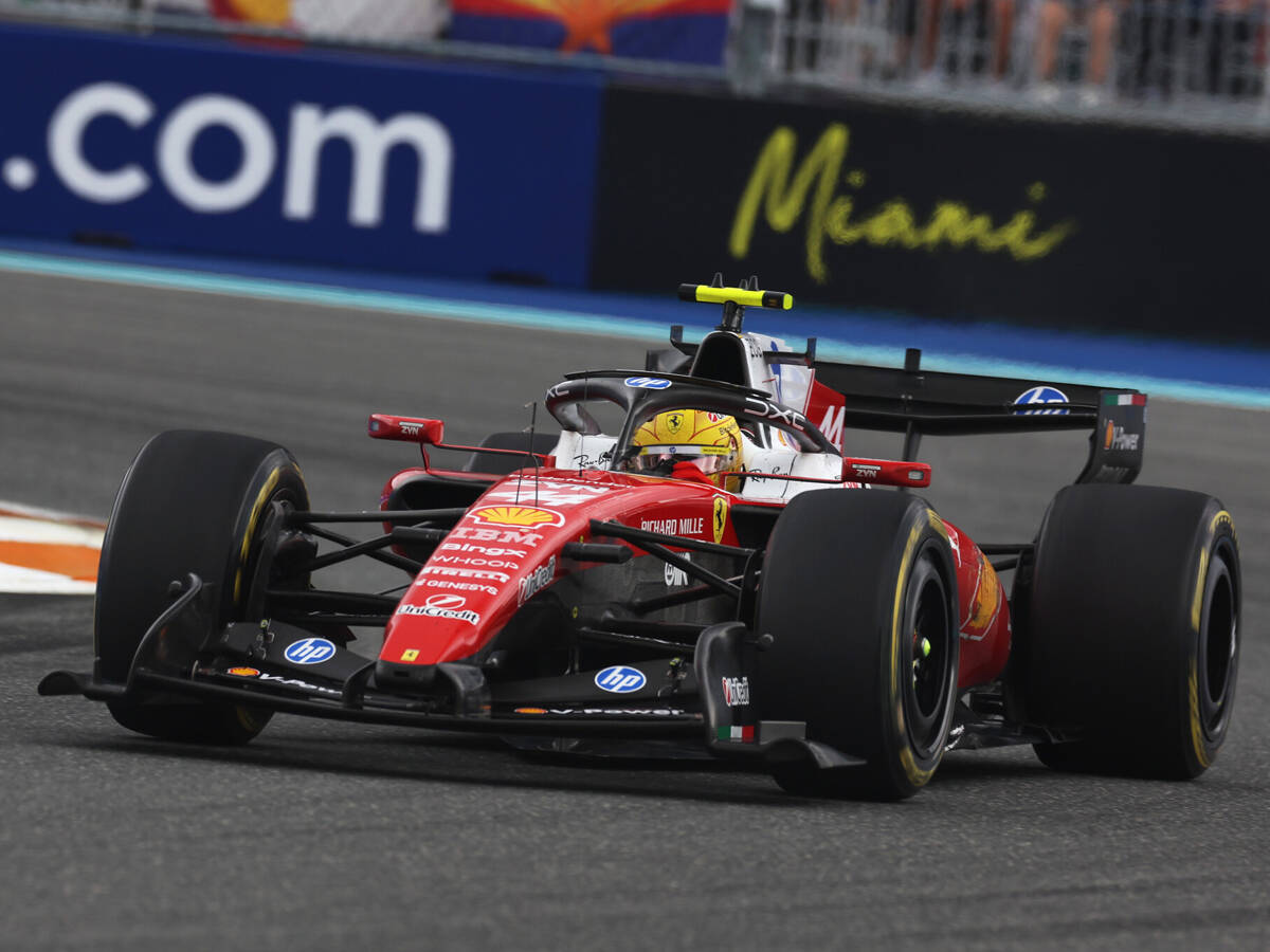“Niemandsland”: Wieso Lewis Hamilton in Miami mit seinem Ferrari kämpfte