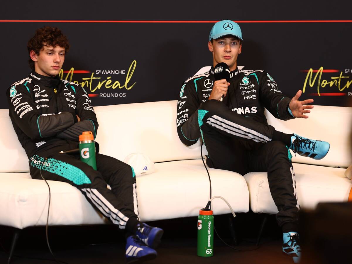 Antonelli fordert nach Duell mit Russell Klarheit von Mercedes Antonelli fordert nach Duell mit Russell Klarheit von Mercedes
