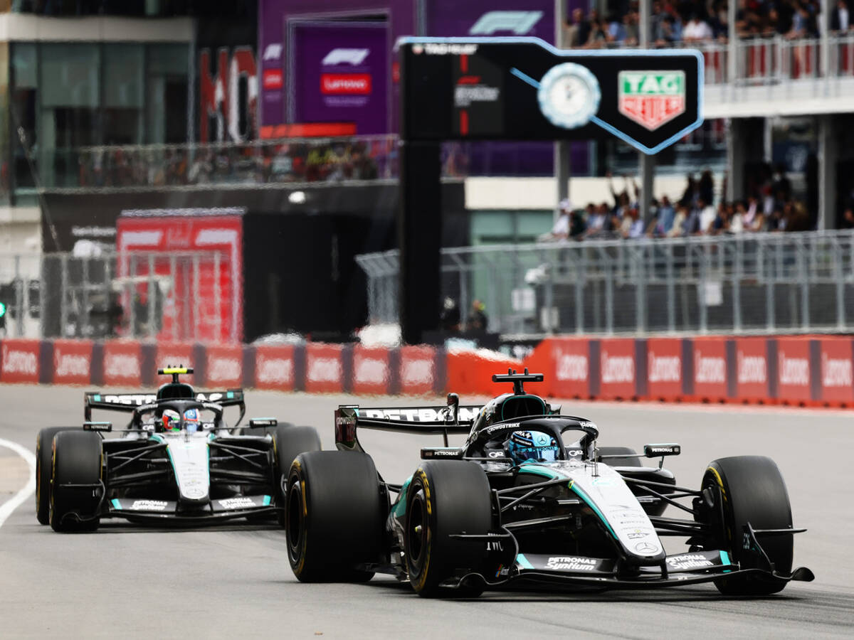 Frieden bei Mercedes: Aussprache nach Sprint-Duell Frieden bei Mercedes: Aussprache nach Sprint-Duell