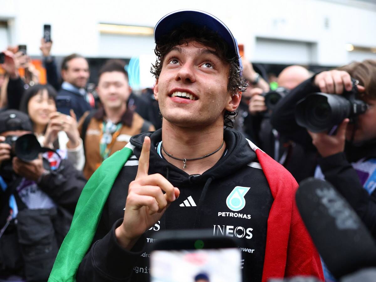Trotz 43 Punkten Vorsprung: Antonelli denkt nicht an den Formel-1-Titel Trotz 43 Punkten Vorsprung: Antonelli denkt nicht an den Formel-1-Titel