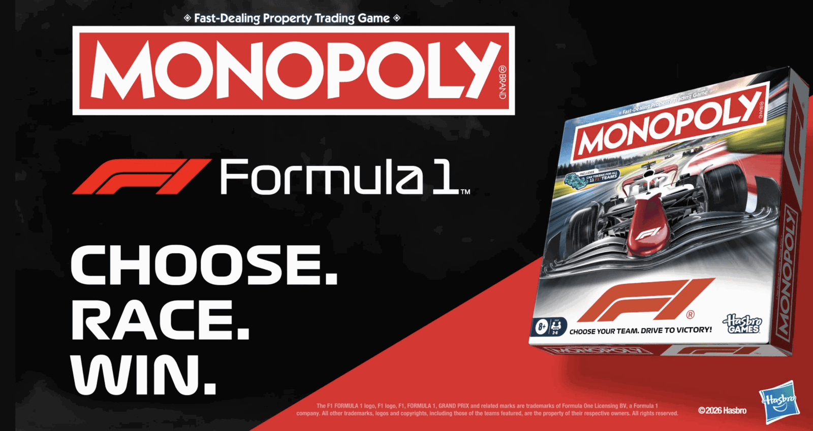 F1 gets new Monopoly set with unique gameplay twist F1 gets new Monopoly set with unique gameplay twist