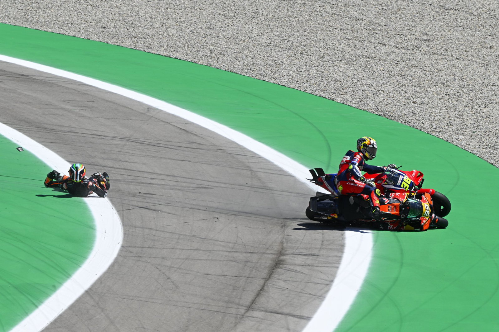 ‘The bad part of racing’: Catalunya MotoGP sprint tangle victims give their view ‘The bad part of racing’: Catalunya MotoGP sprint tangle victims give their view