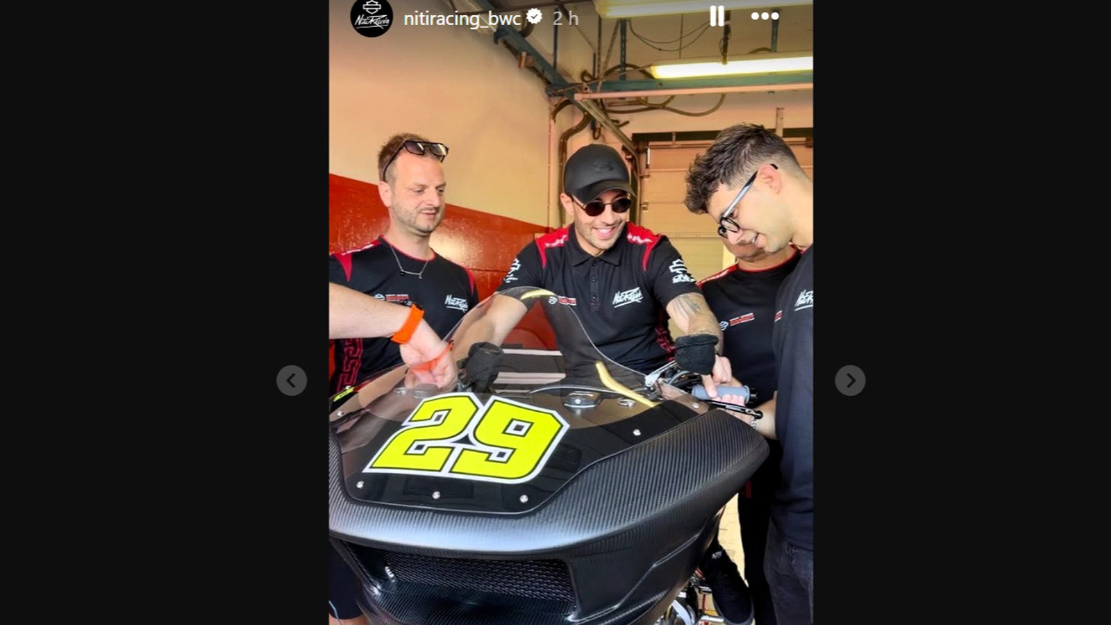 Andrea Iannone samples Harley-Davidson ahead of Baggers debut at Italian MotoGP Andrea Iannone samples Harley-Davidson ahead of Baggers debut at Italian MotoGP