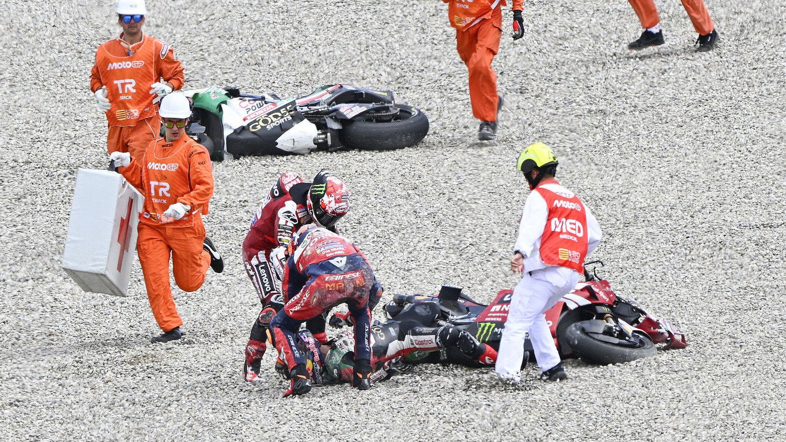 Luca Marini: Suzuka “flashback” after Johann Zarco’s Catalunya MotoGP accident