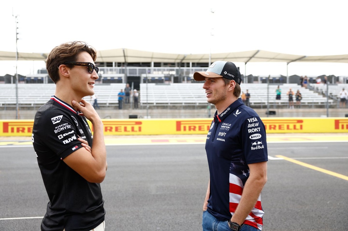 Russell: “Verstappen ile Nordschleife’da yarışmak isterim” Russell: “Verstappen ile Nordschleife’da yarışmak isterim”