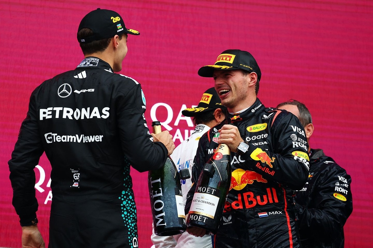 Verstappen, Russell sorusuna temkinli yaklaştı: “Biraz farklı bir konumdayız”