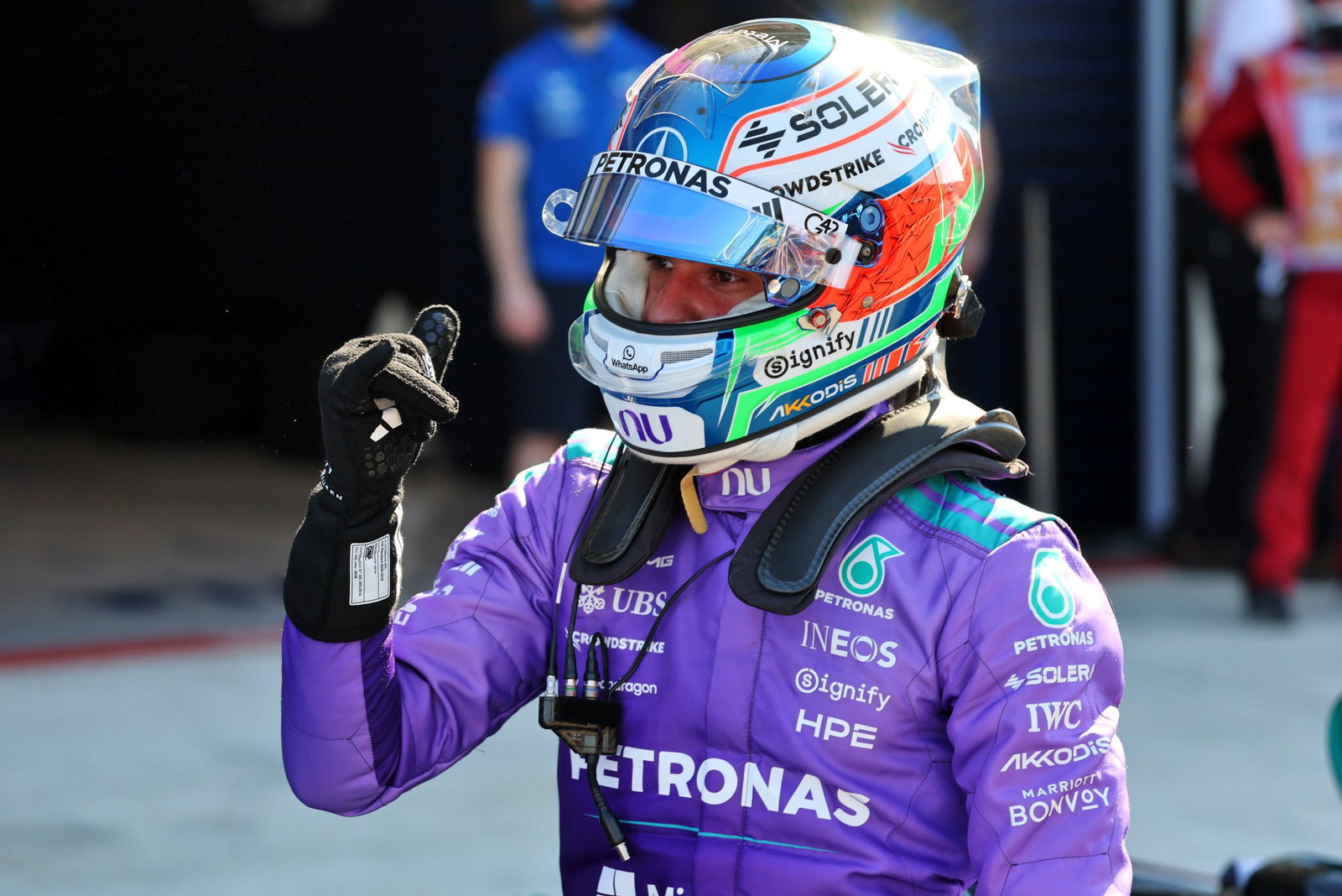 Kimi Antonelli reacts to historic Miami F1 pole feat that matched Michael Schumacher and Ayrton Senna