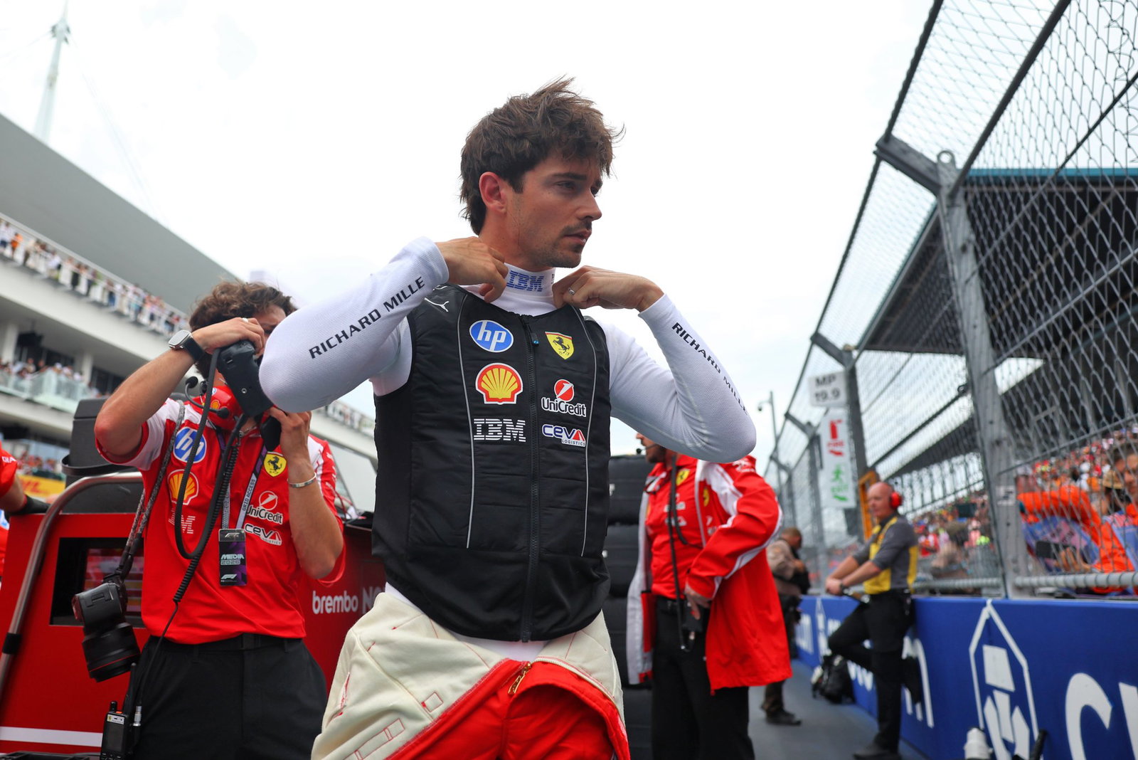 ‘All on me’ – Charles Leclerc scolds his “very poor decision” in F1 Miami GP