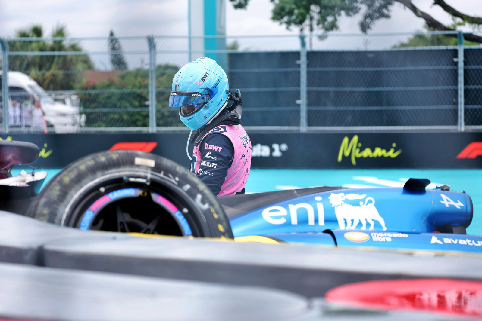 Liam Lawson explains cause of “scary” Pierre Gasly Miami F1 flip